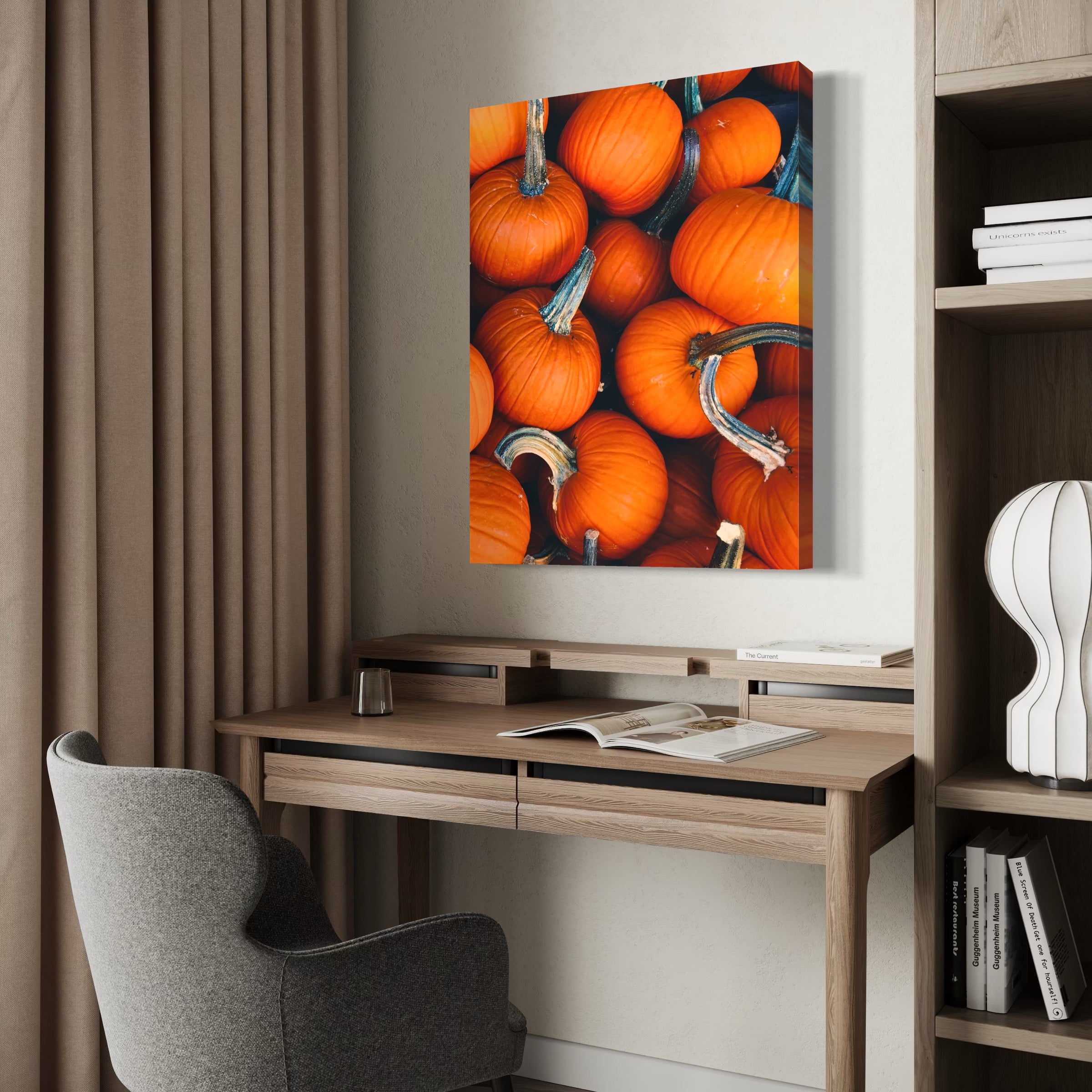Seasonal Pumpkins - Moderno Wall Art Wall Art