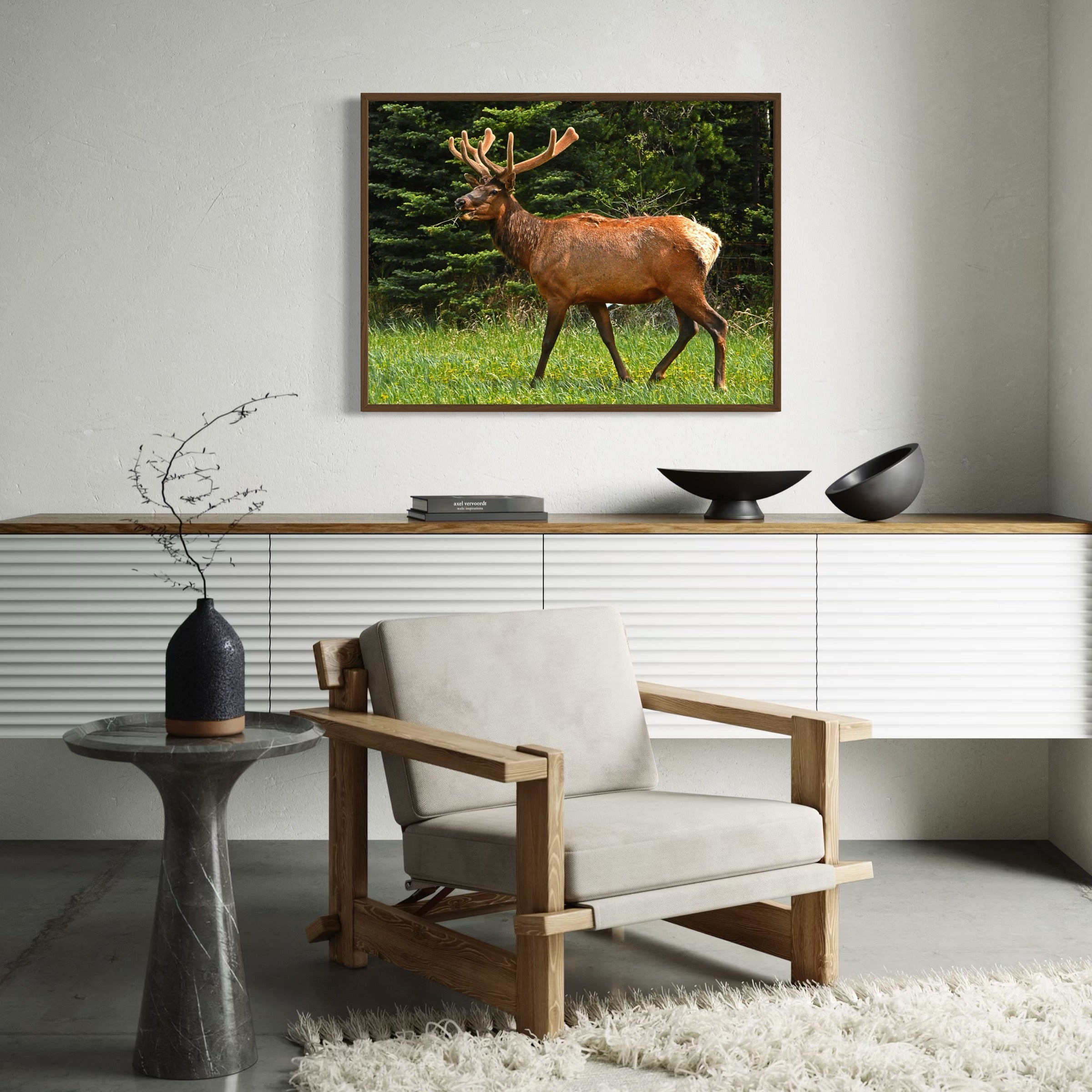 Velvet Majesty - Moderno Wall Art Wall Art