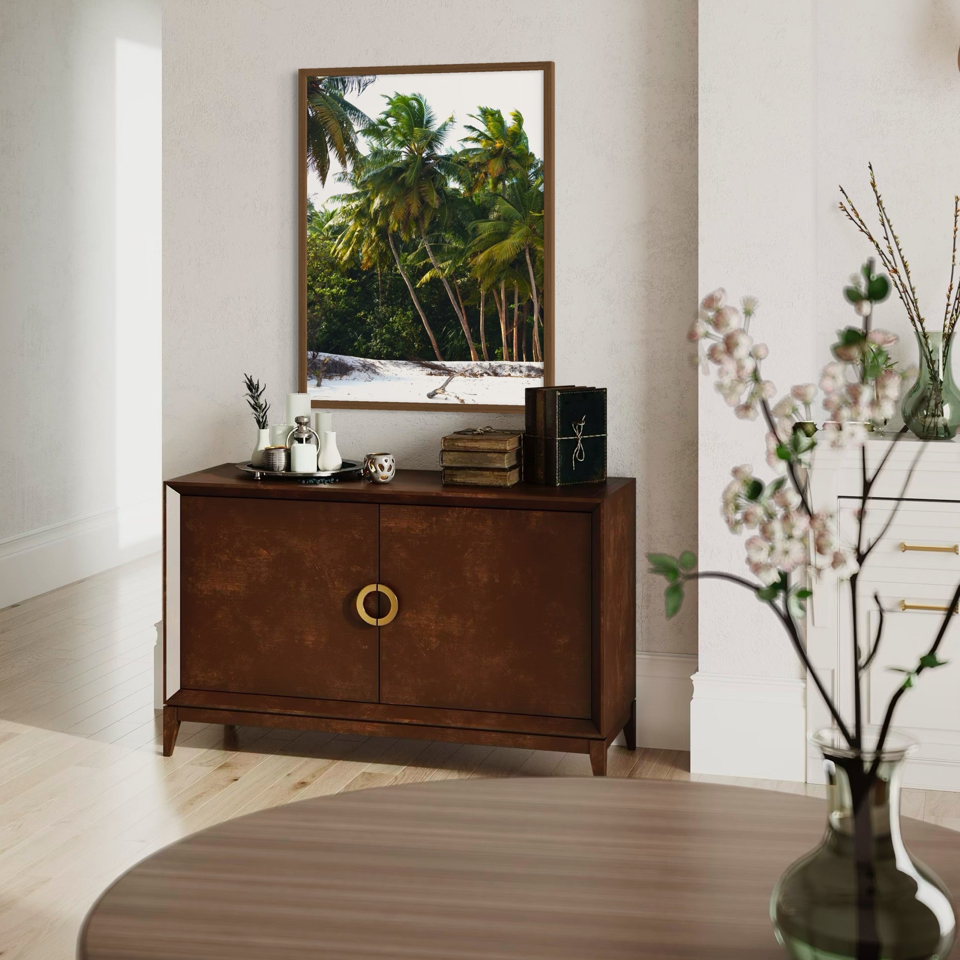 Palm Haven - Moderno Wall Art Wall Art