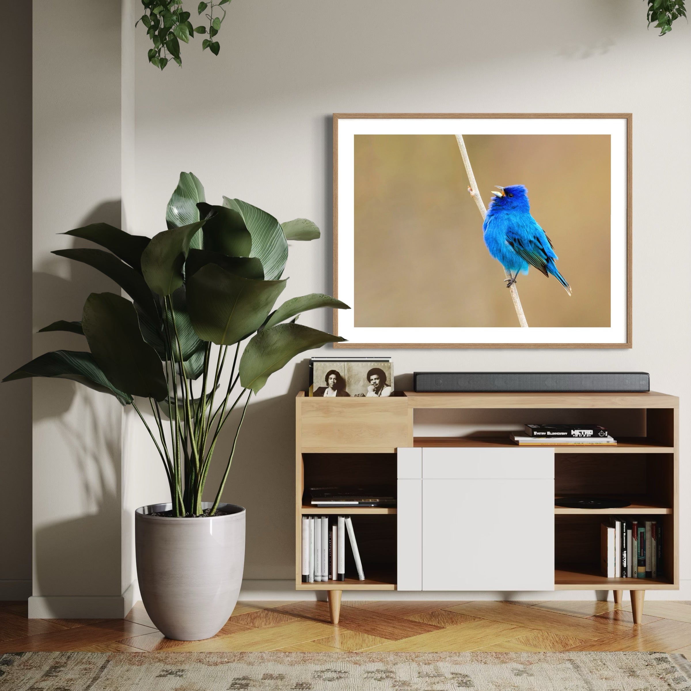 Indigo Perch - Moderno Wall Art Wall Art