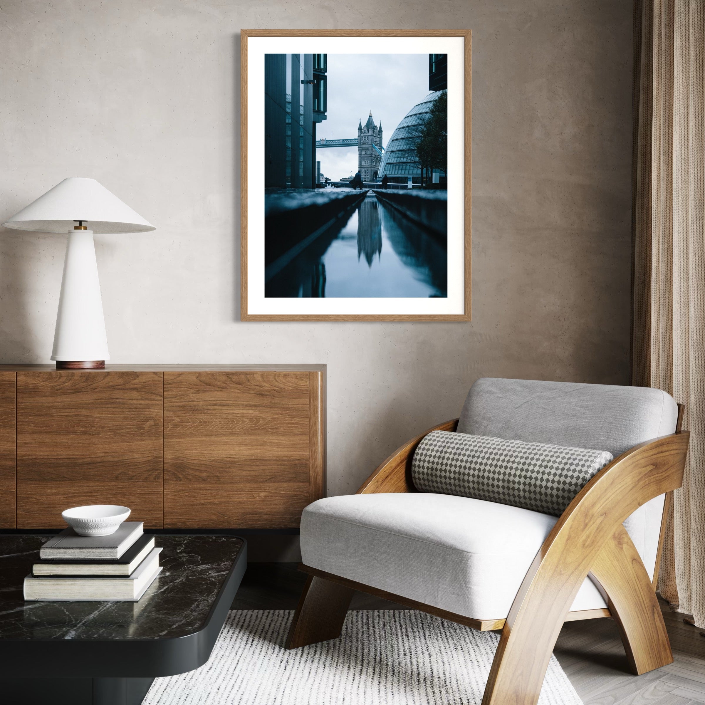 Chilled Reflections - Moderno Wall Art Wall Art