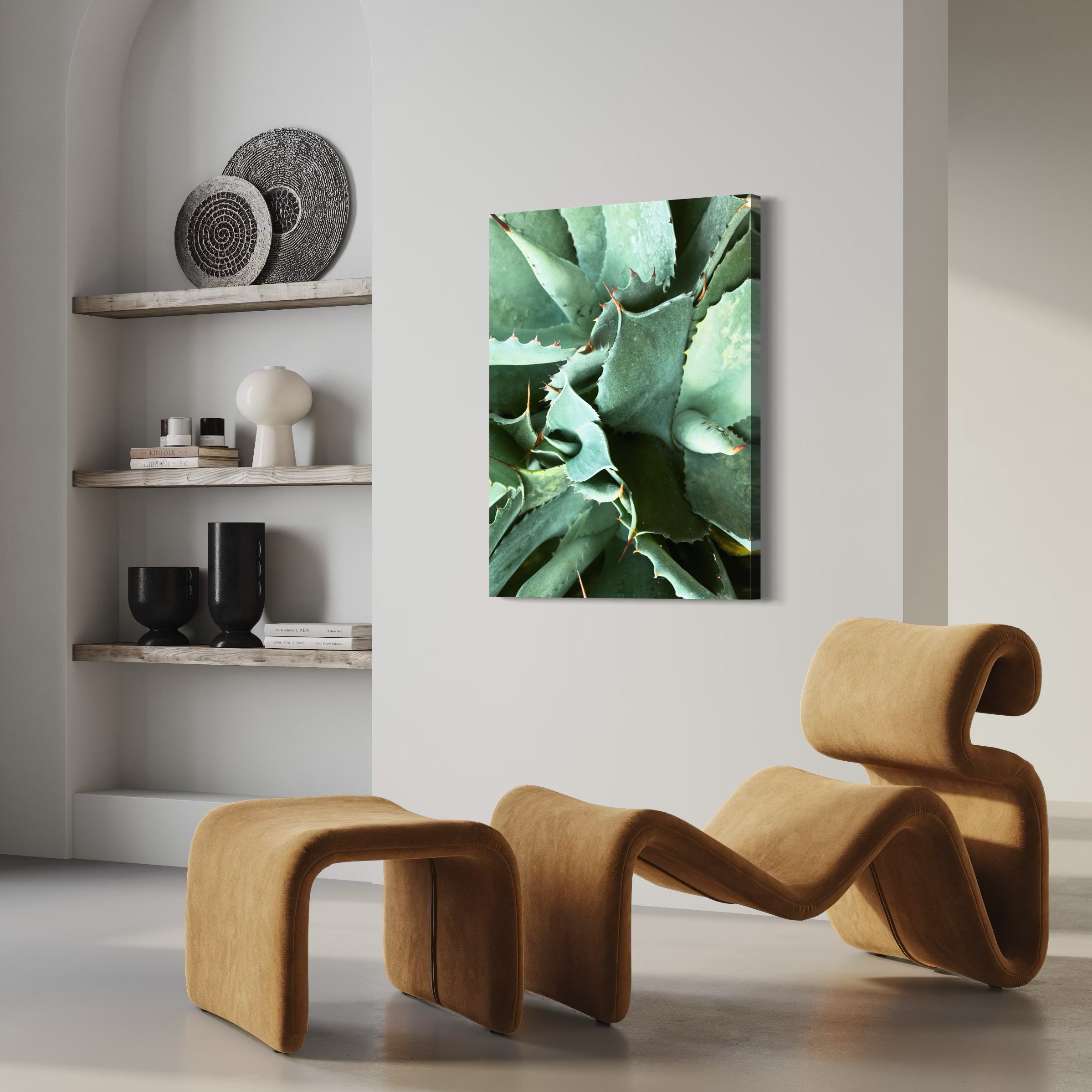 Agave in Detail - Moderno Wall Art Wall Art