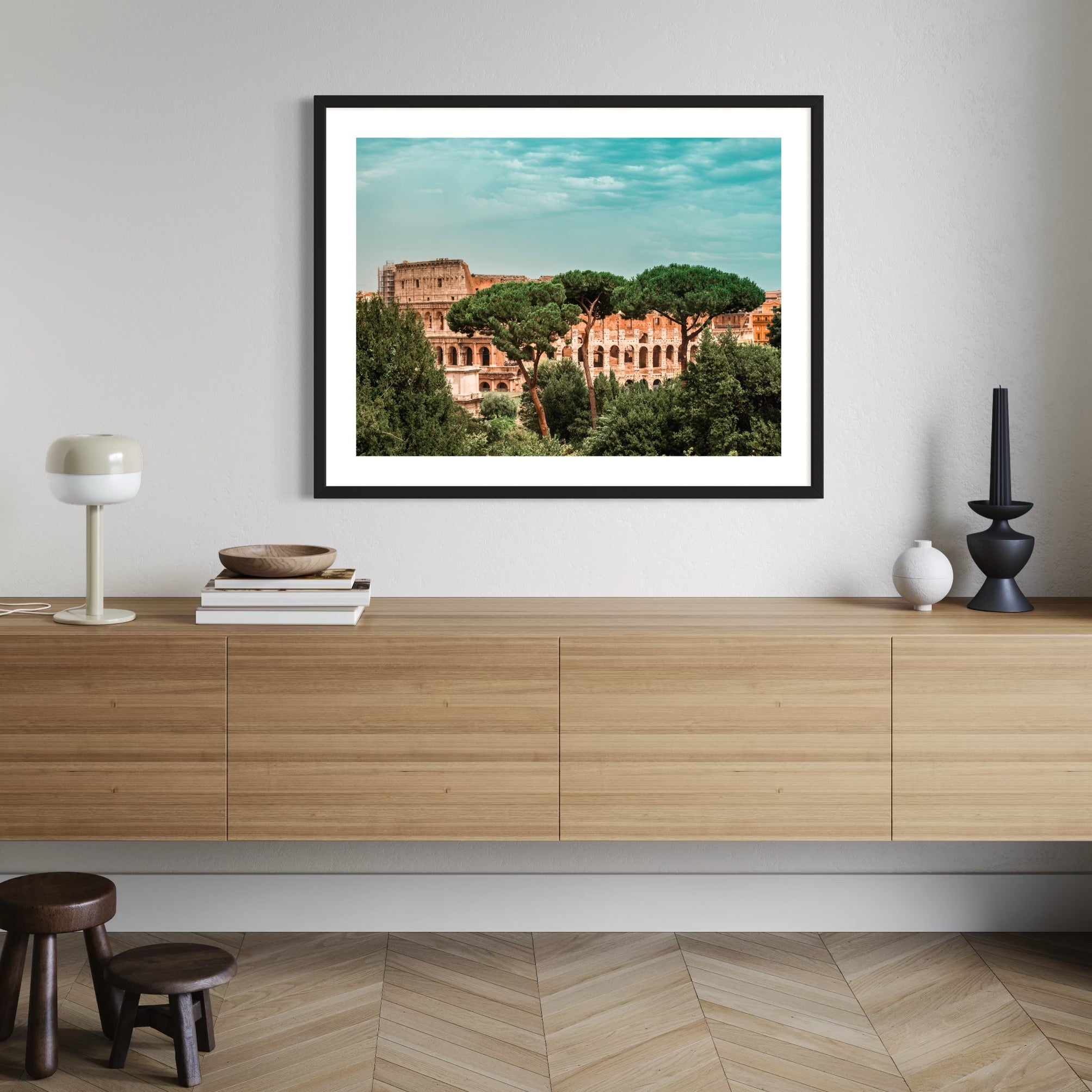 Colosseum Through the Trees