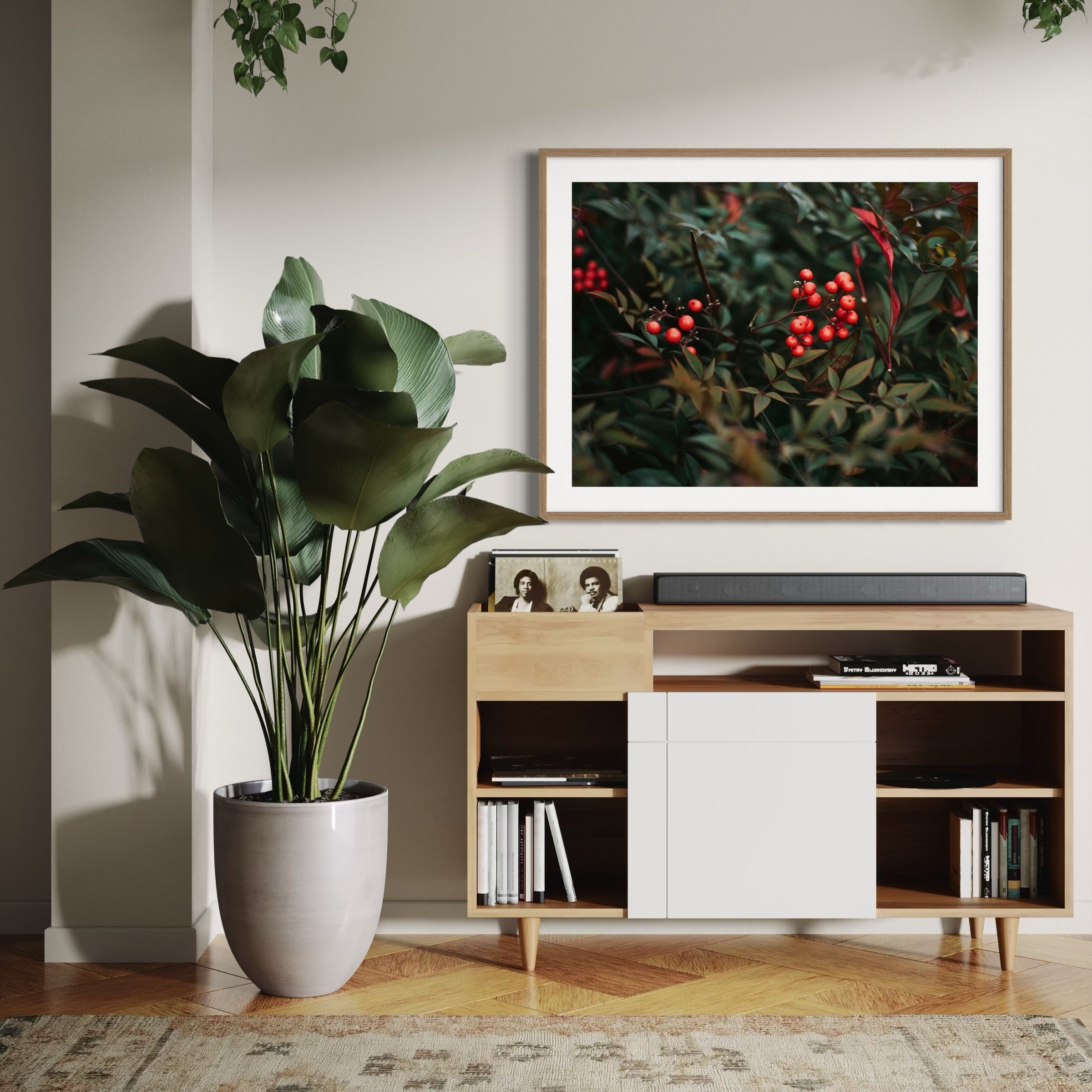 Festive Foliage - Moderno Wall Art Wall Art