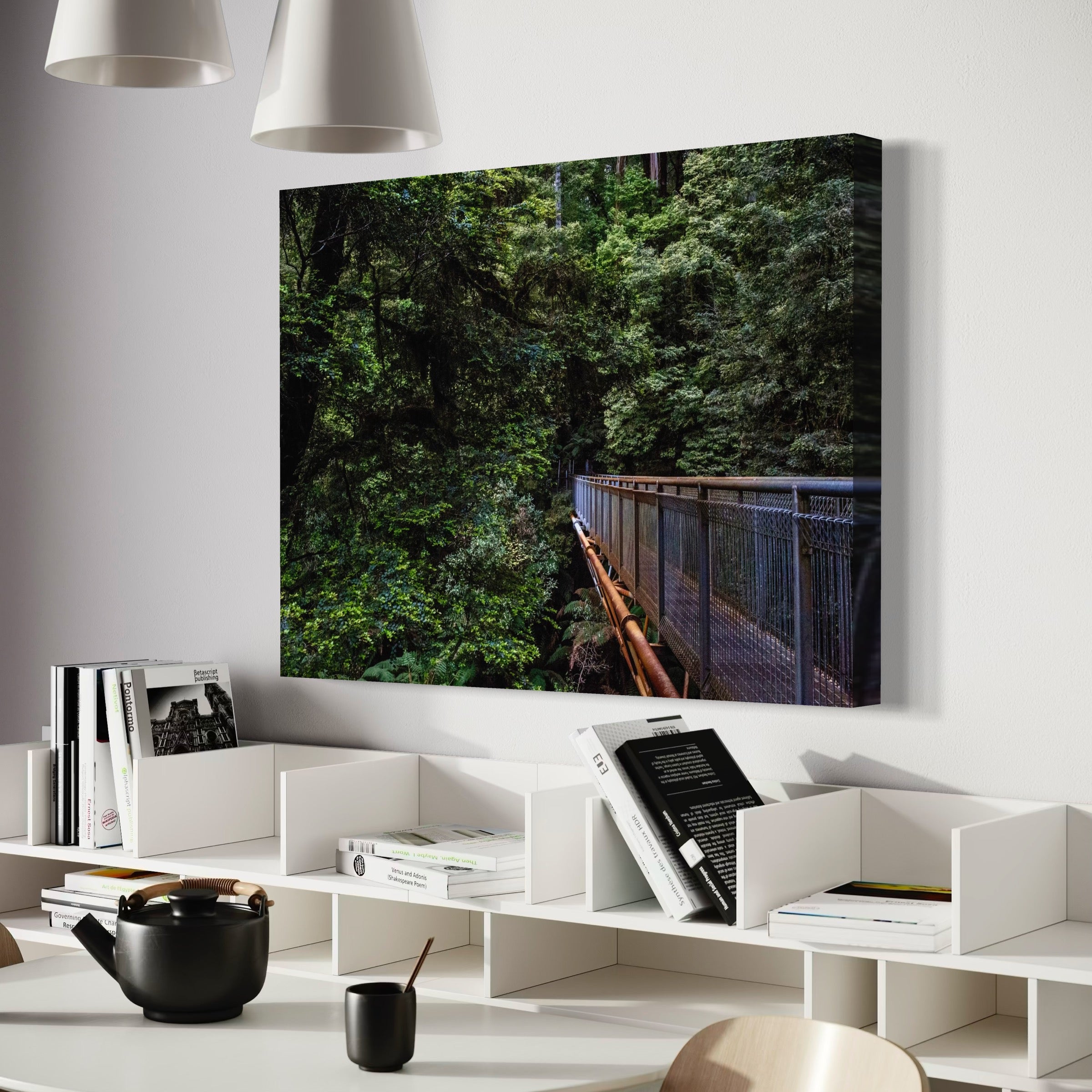 Into the Treetops - Moderno Wall Art Wall Art