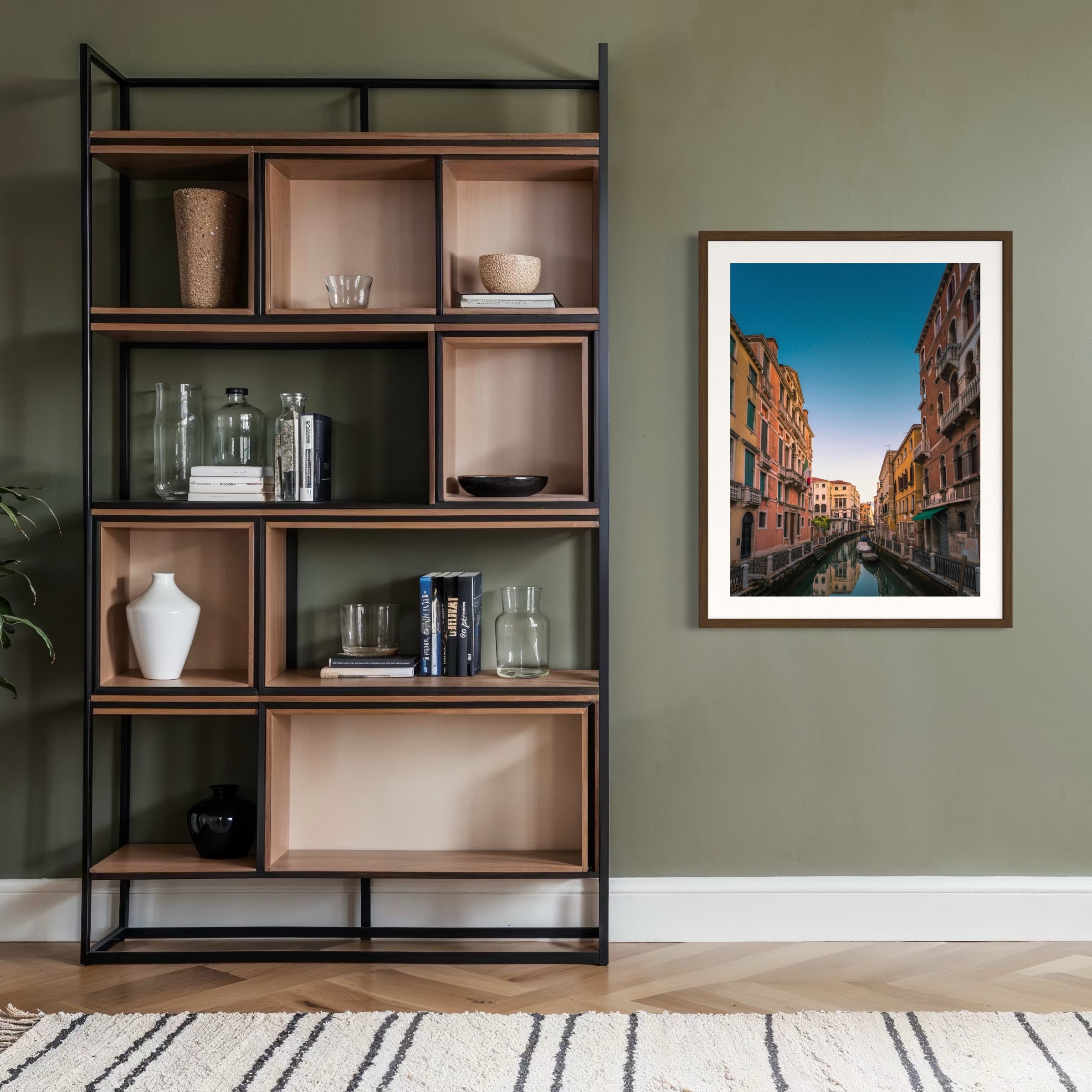 Narrow Passage - Moderno Wall Art Wall Art