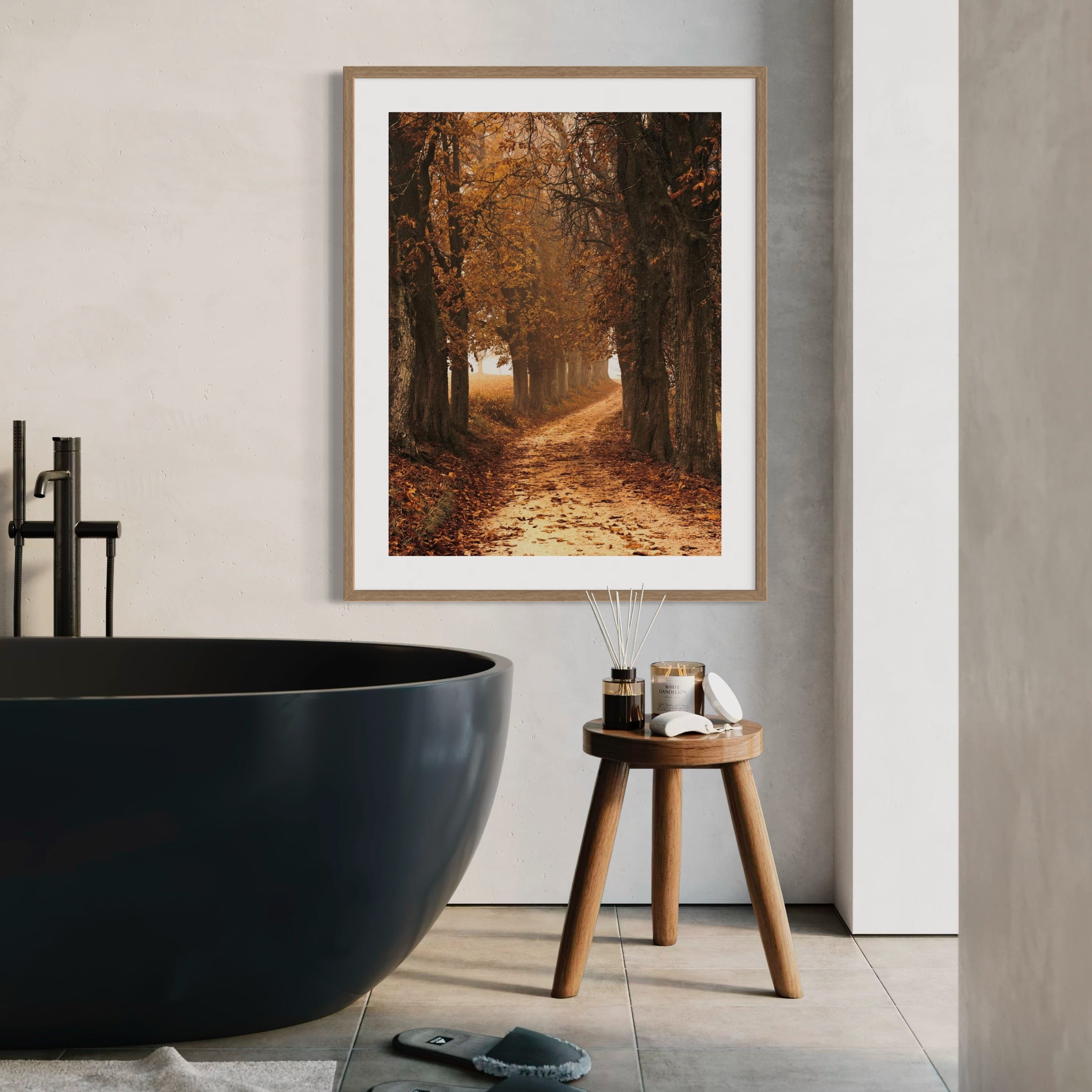 Autumn Walk - Moderno Wall Art Wall Art