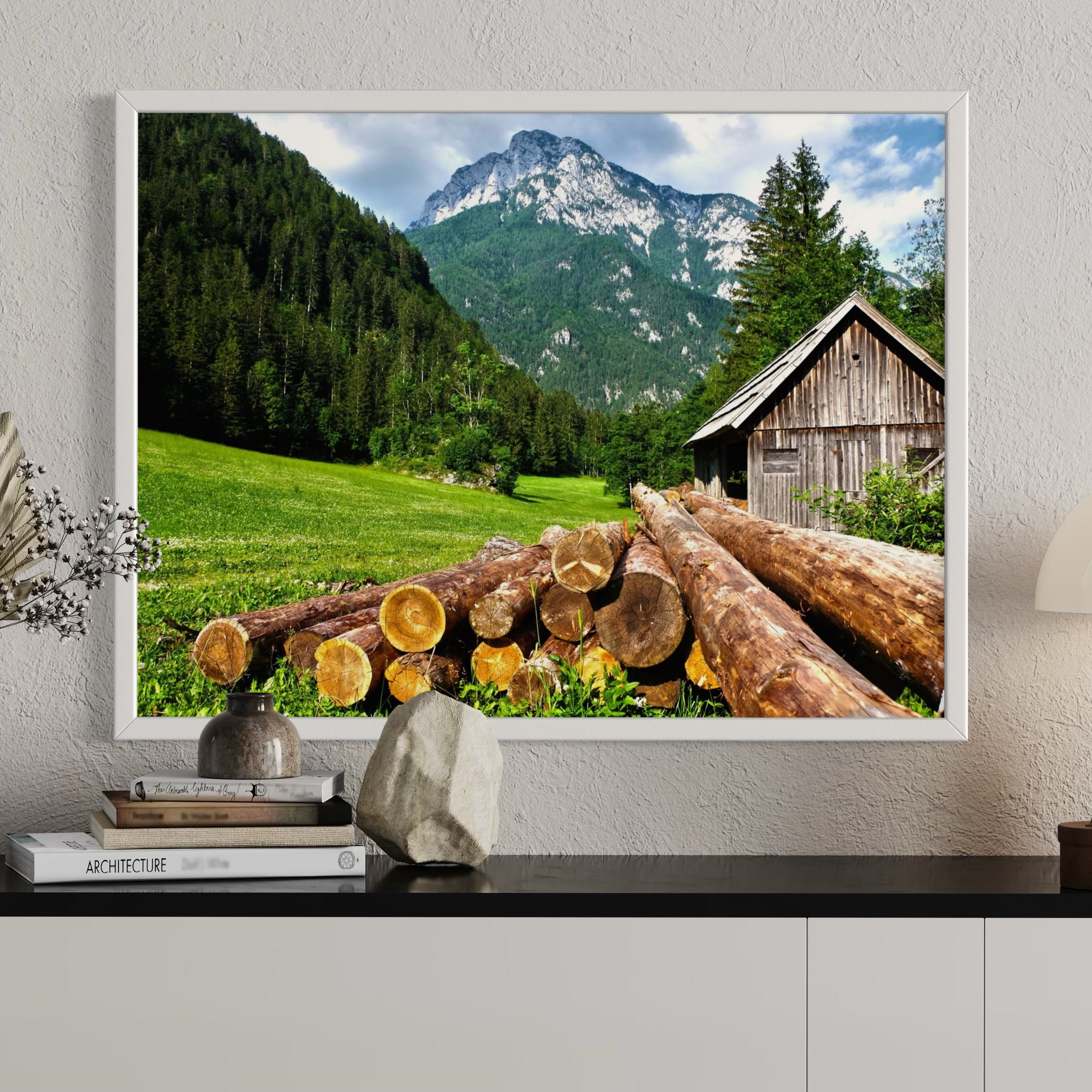 Alpine Meadow Life - Moderno Wall Art Wall Art
