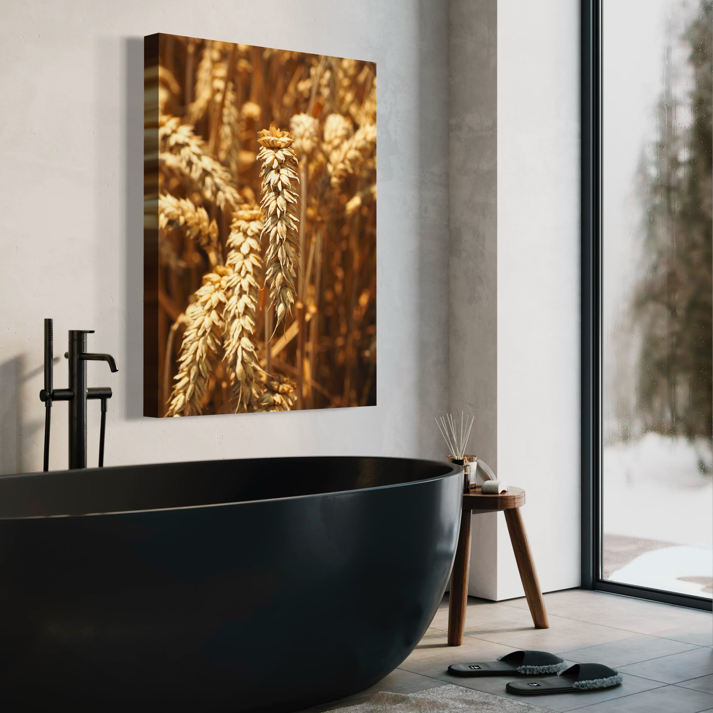 Field of Gold - Moderno Wall Art Wall Art