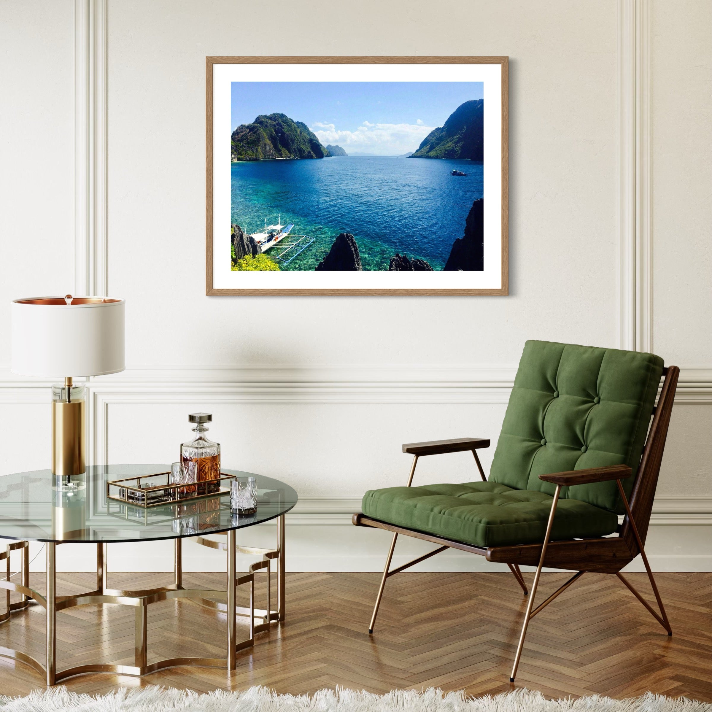 Drift Through Paradise - Moderno Wall Art Wall Art