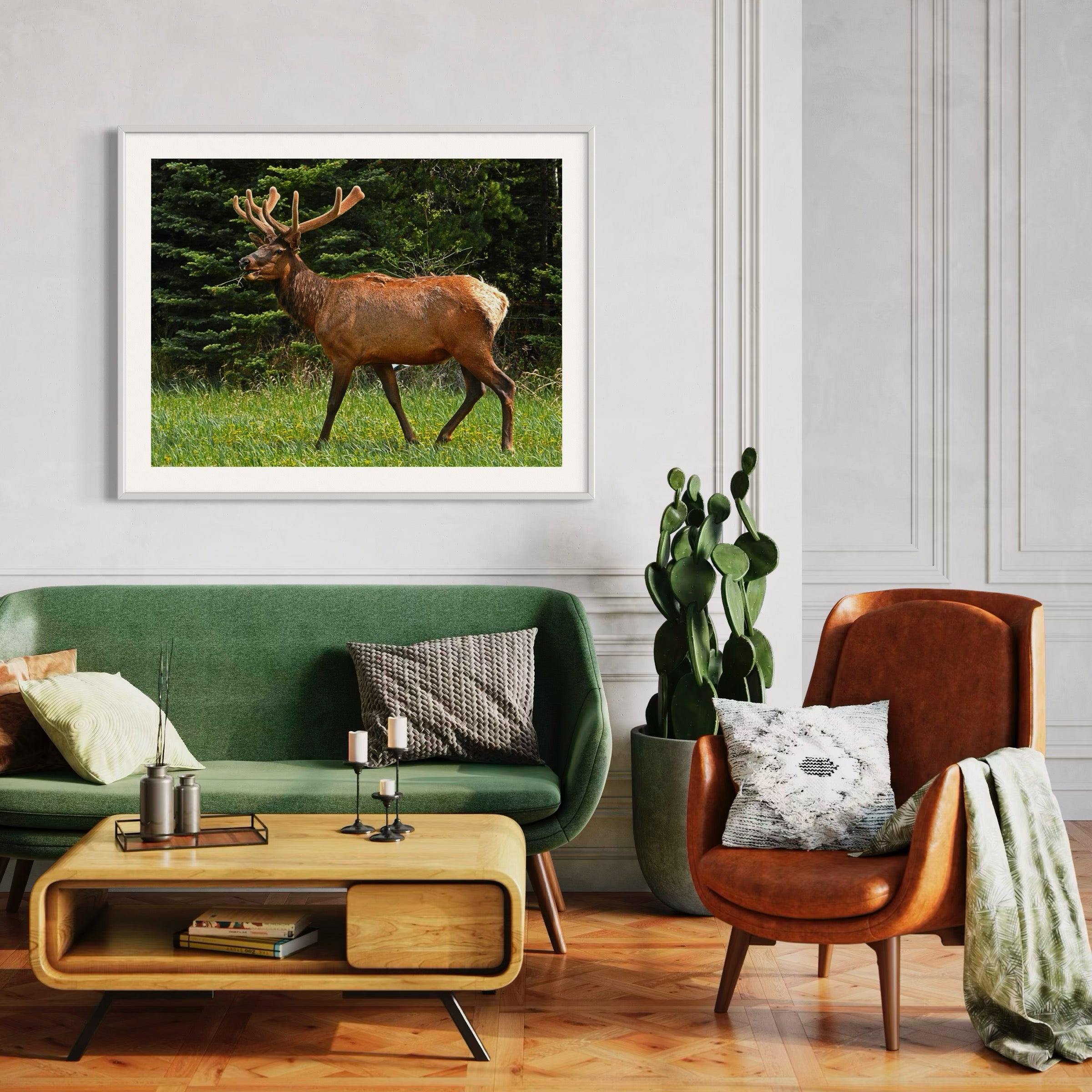 Velvet Majesty - Moderno Wall Art Wall Art