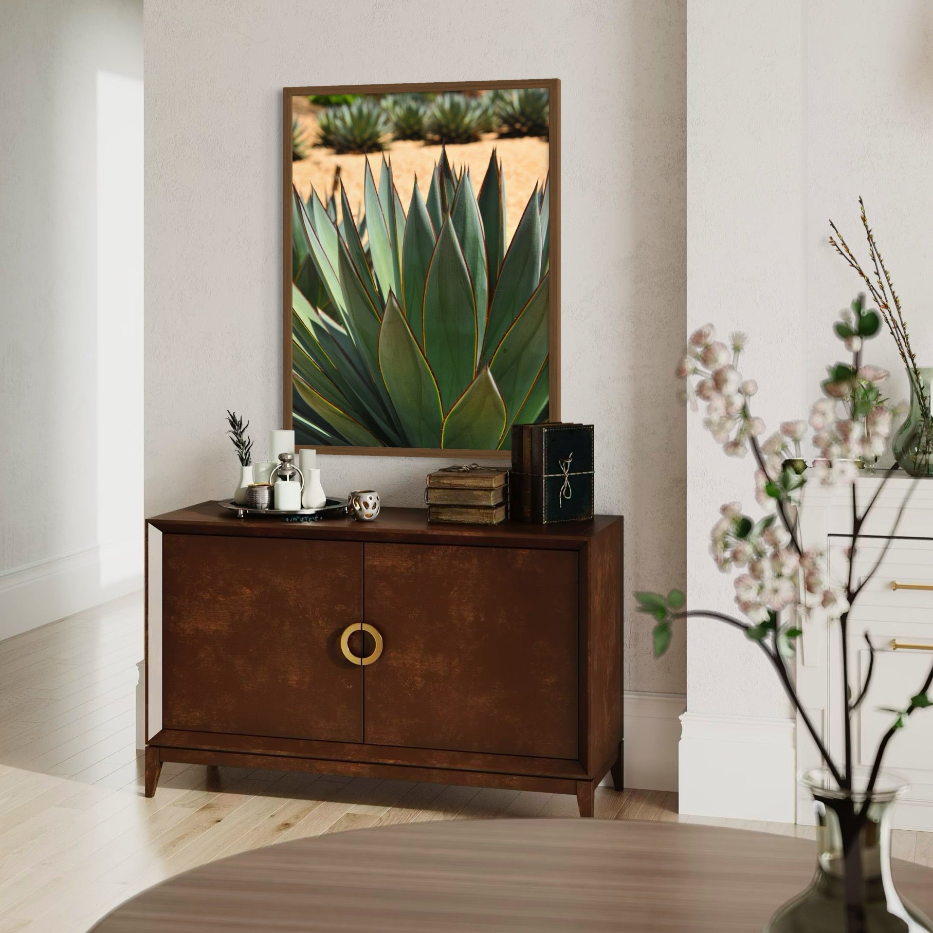 Desert Agave - Moderno Wall Art Wall Art