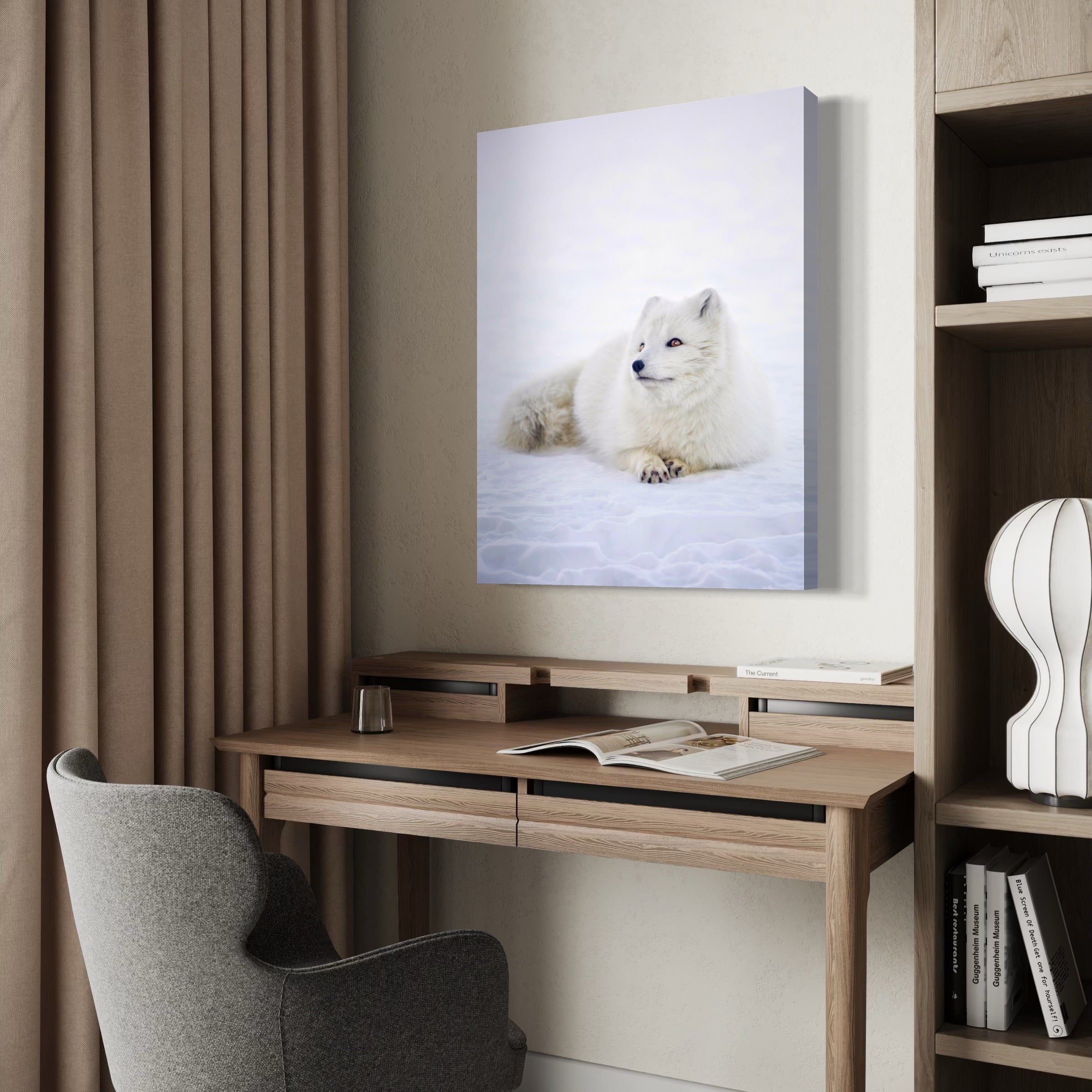 Arctic Elegance - Moderno Wall Art Wall Art