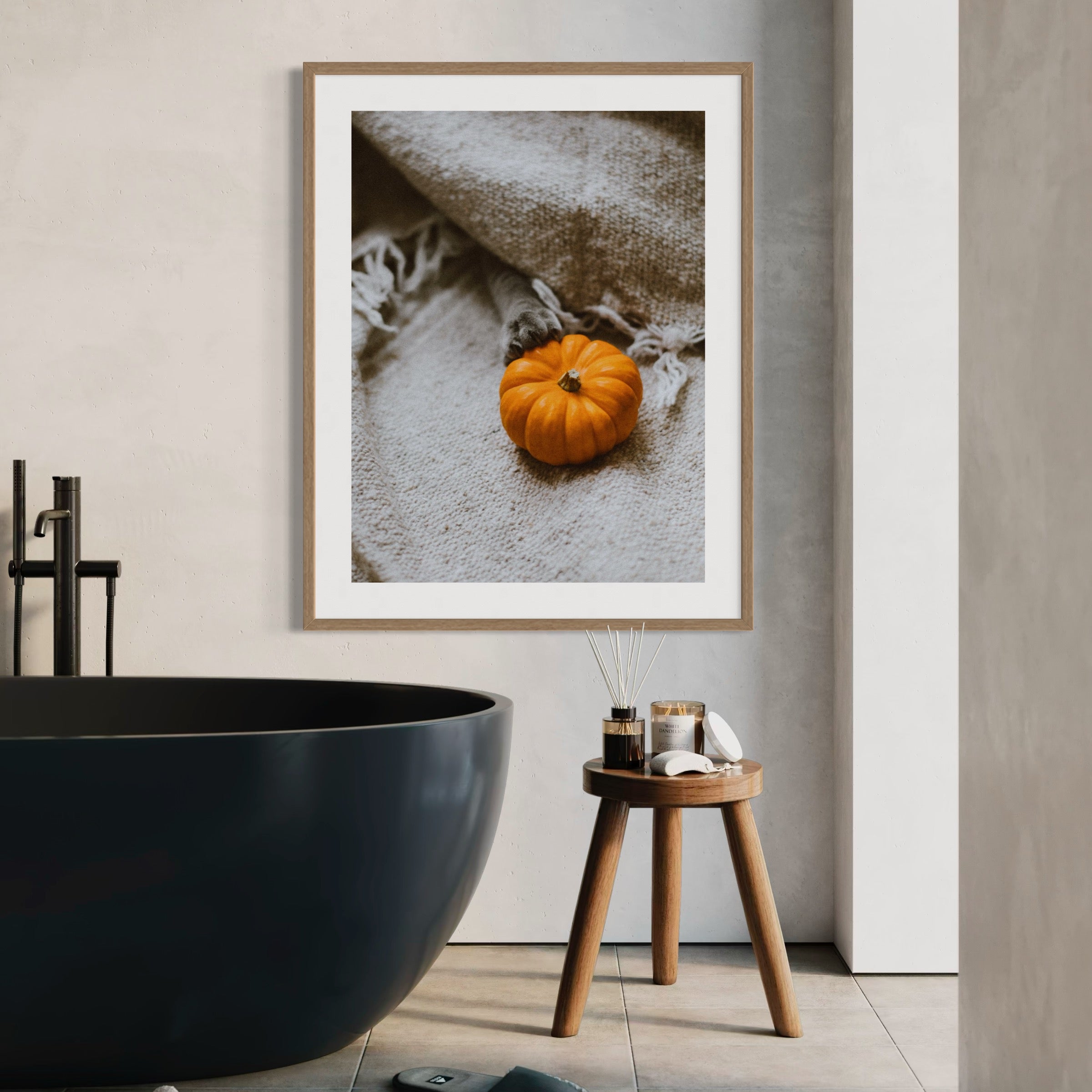 Pumpkin Paws - Moderno Wall Art Wall Art