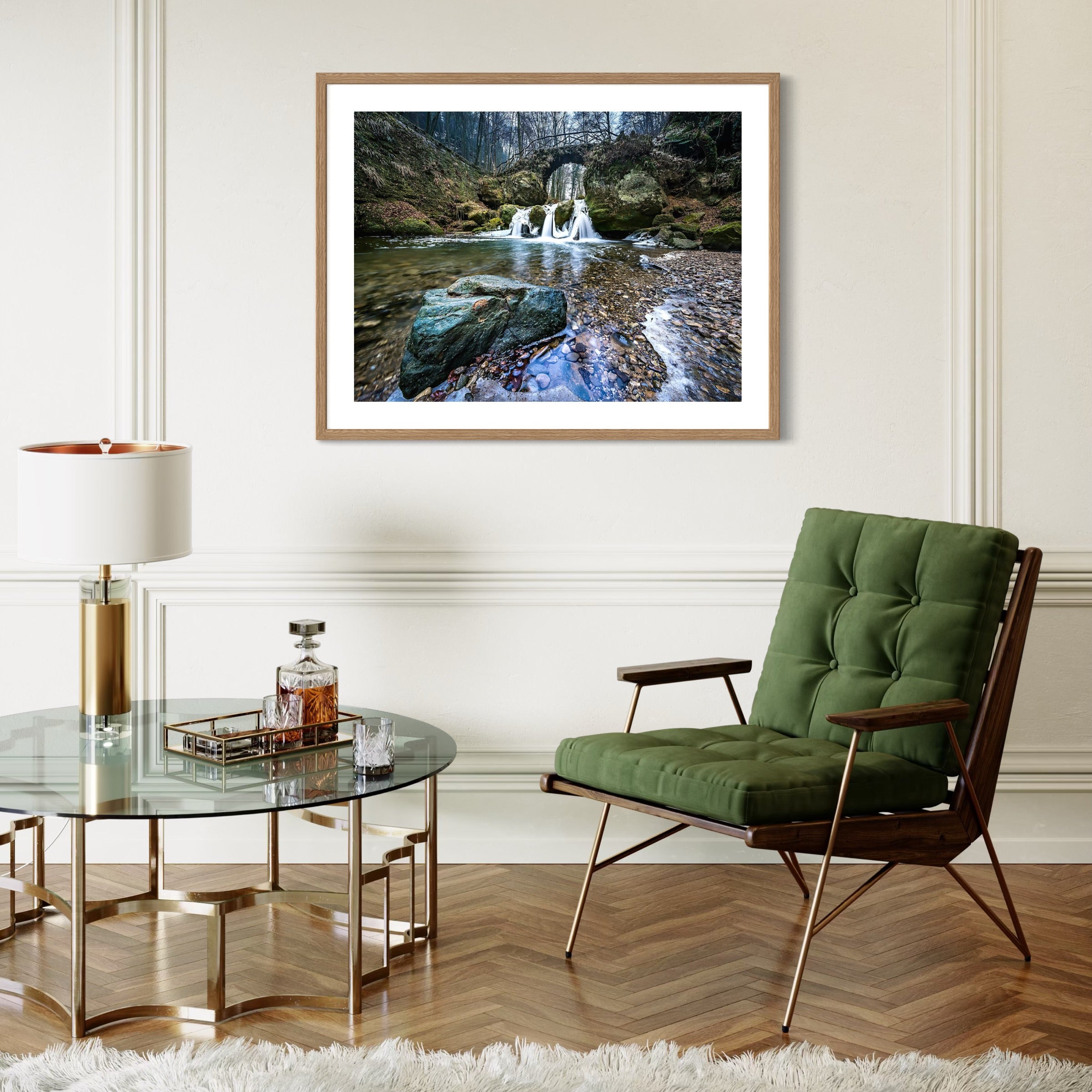 Woodland Cascade - Moderno Wall Art Wall Art