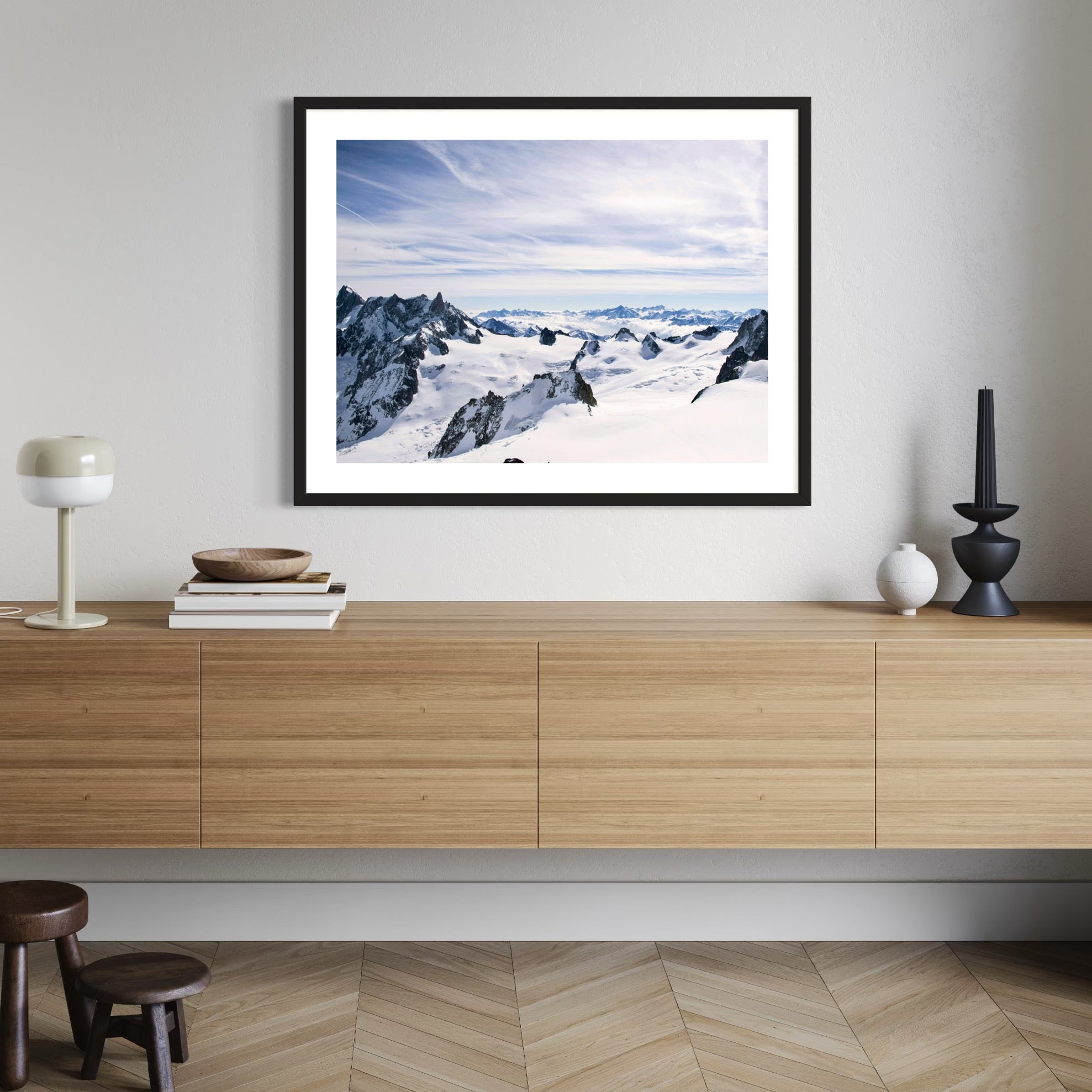 Alpine Stillness - Moderno Wall Art Wall Art