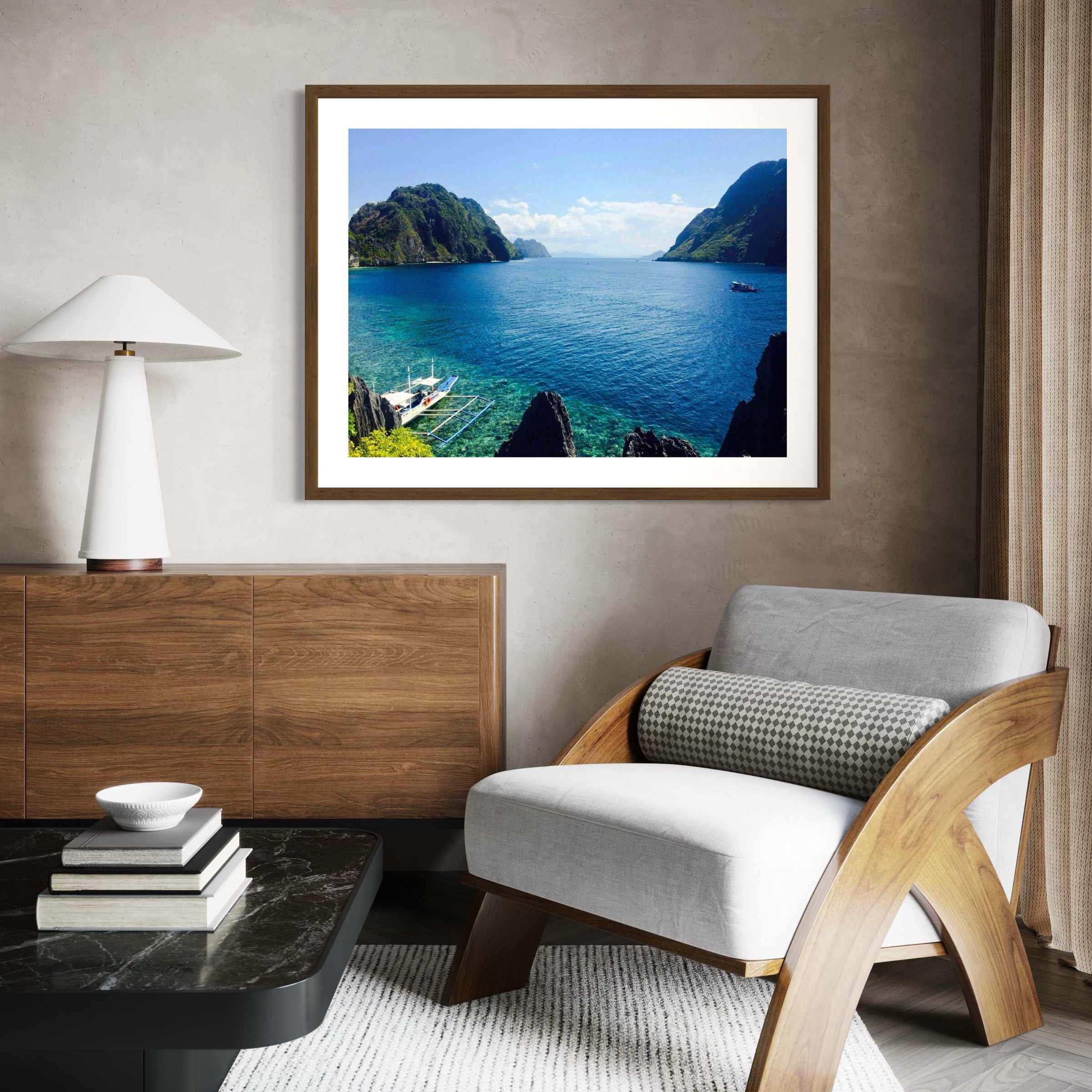 Drift Through Paradise - Moderno Wall Art Wall Art
