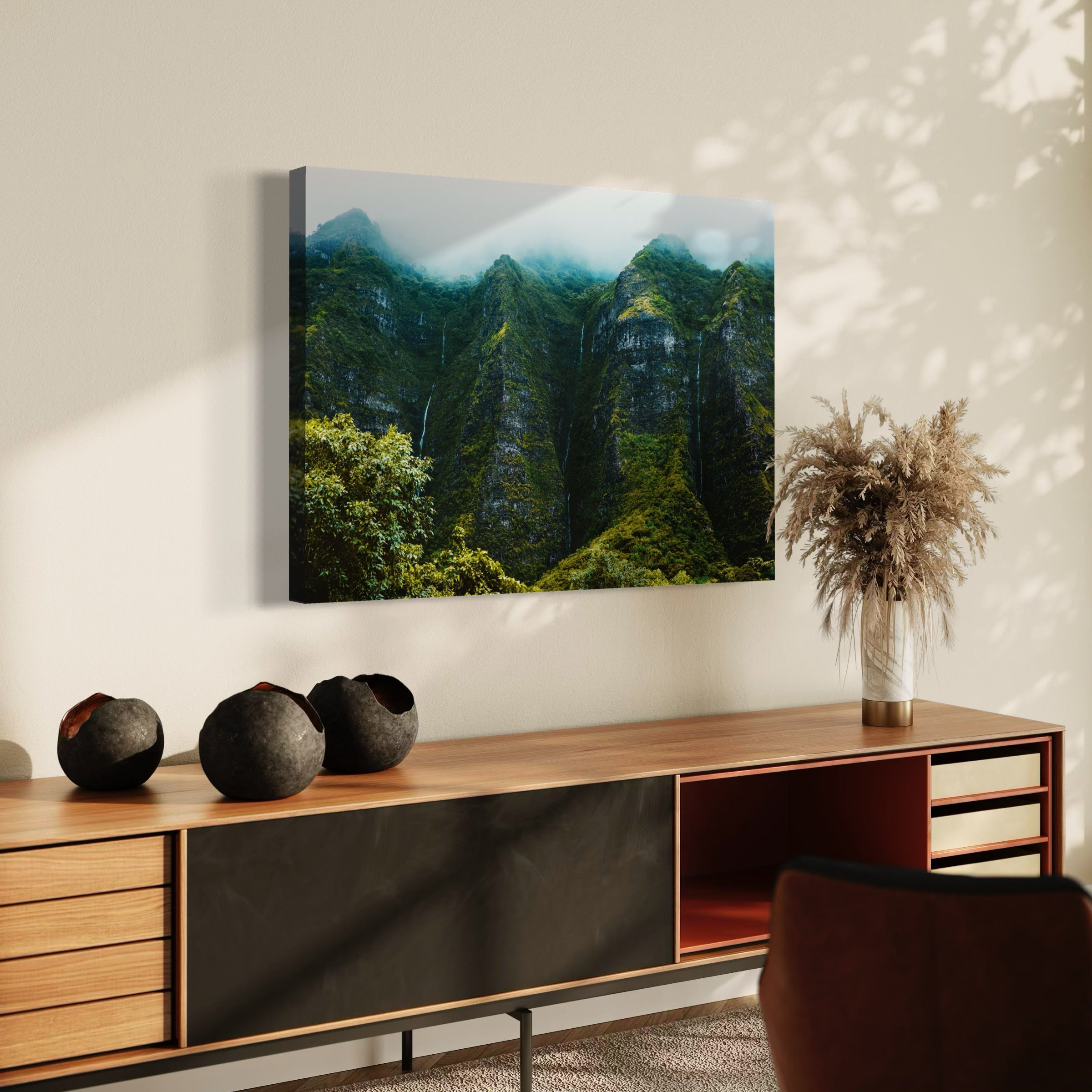 Verdant Paradise - Moderno Wall Art Wall Art