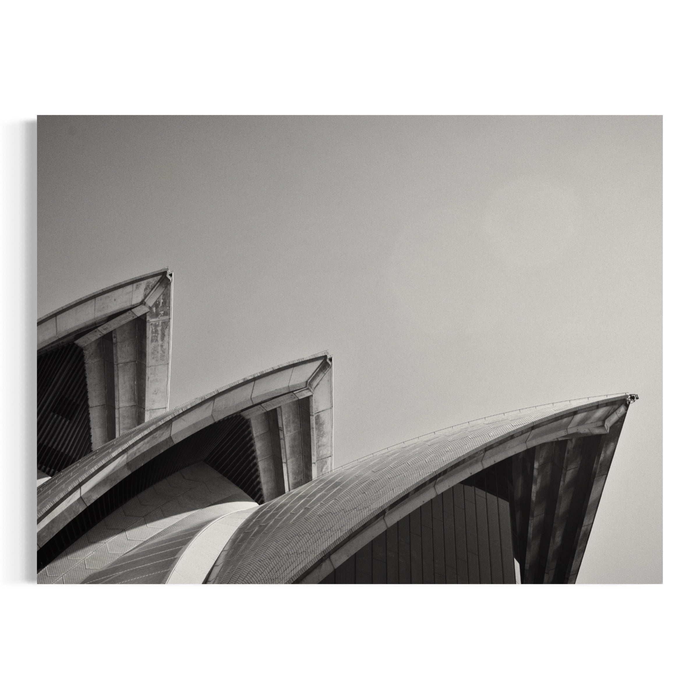 Geometry in Monochrome - Moderno Wall Art Wall Art