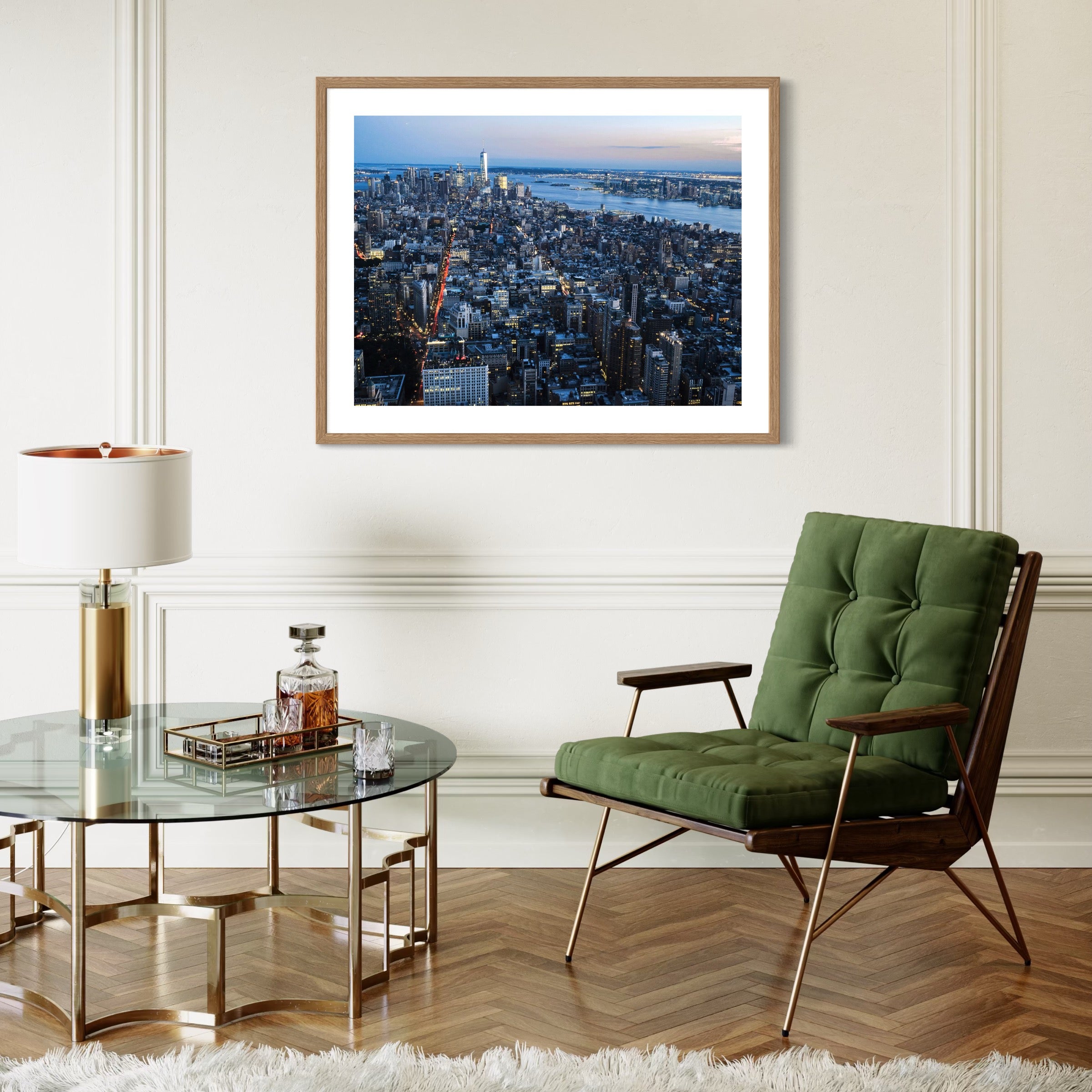 Evening in Motion - Moderno Wall Art Wall Art