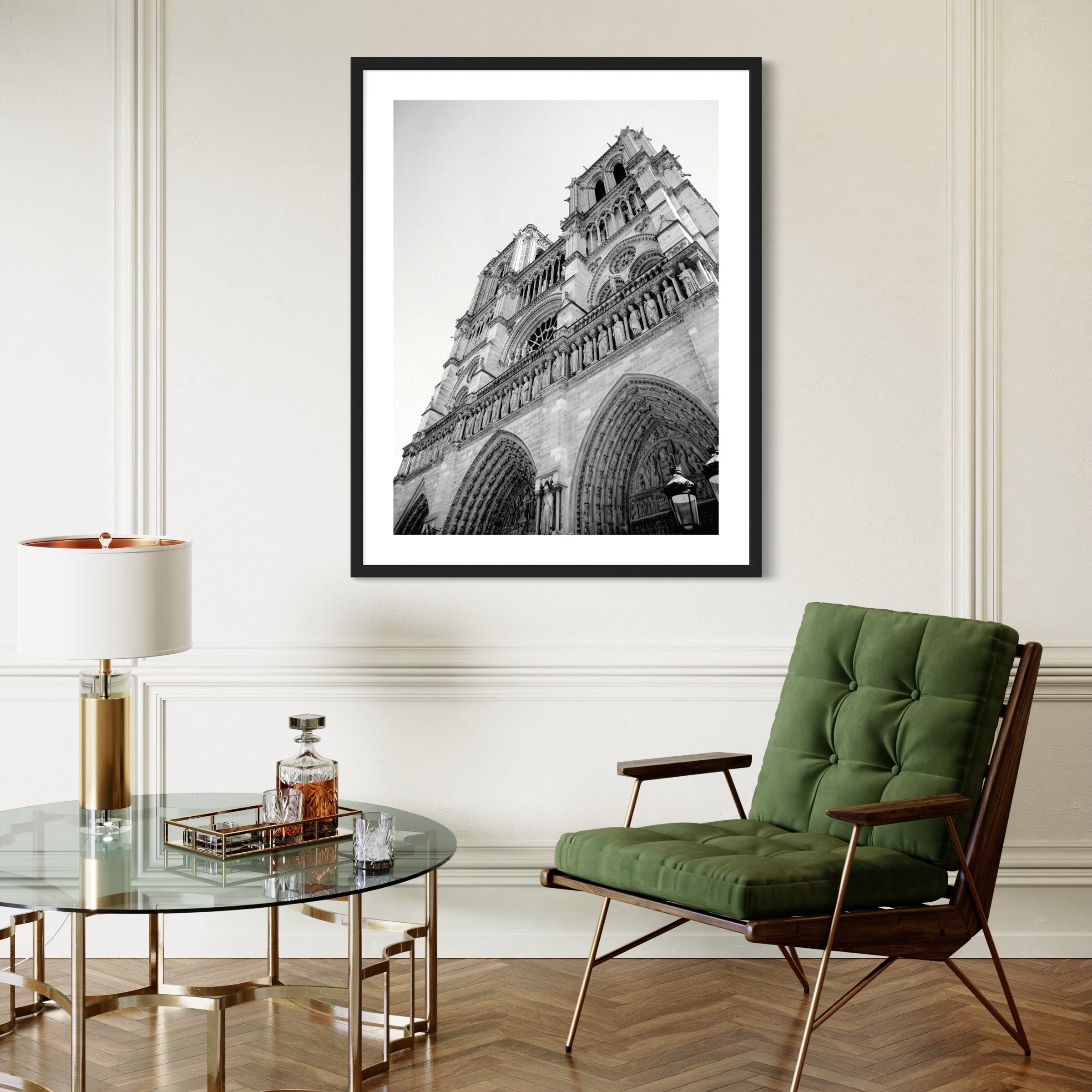 Notre Dame Rising - Moderno Wall Art Wall Art