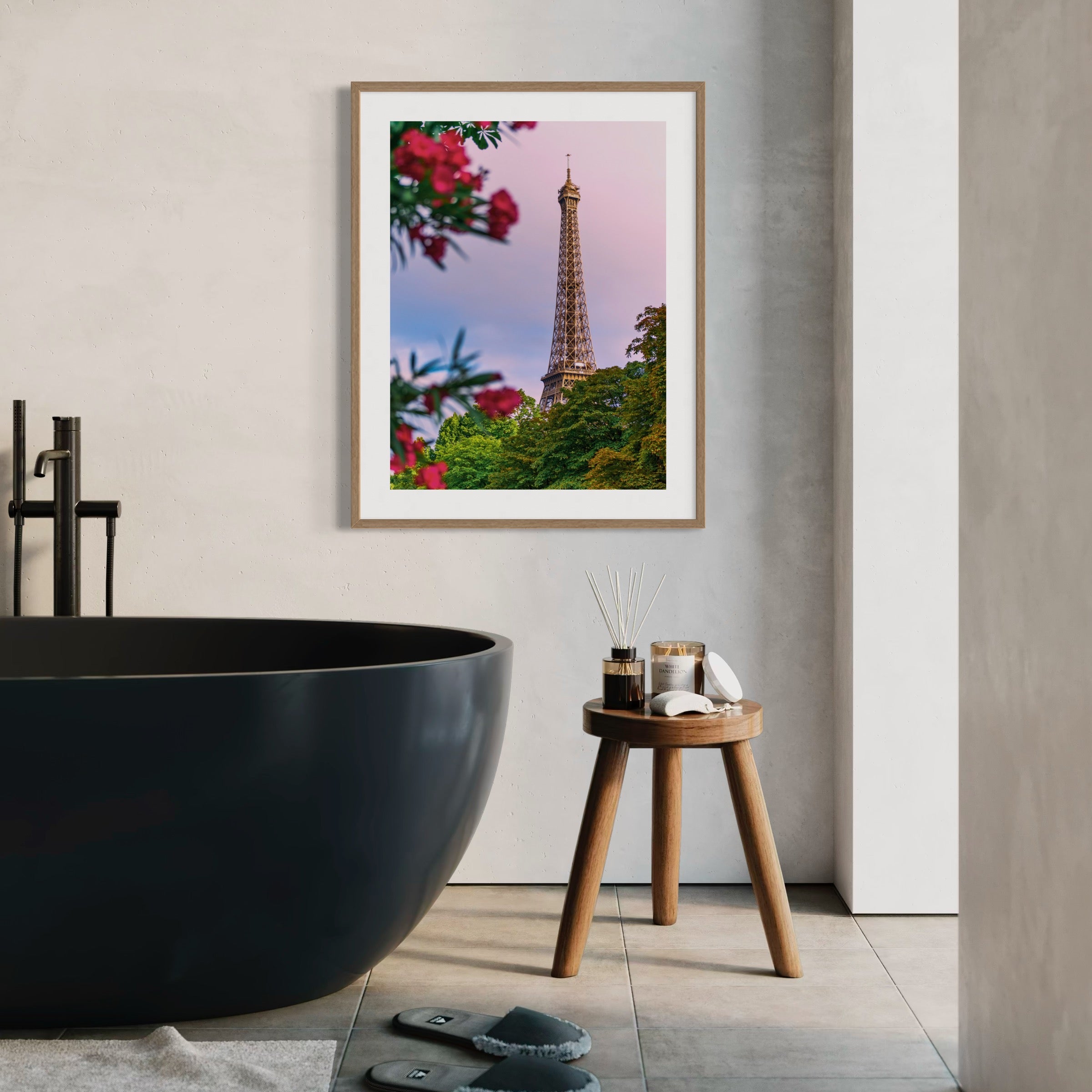 Paris in Bloom - Moderno Wall Art Wall Art