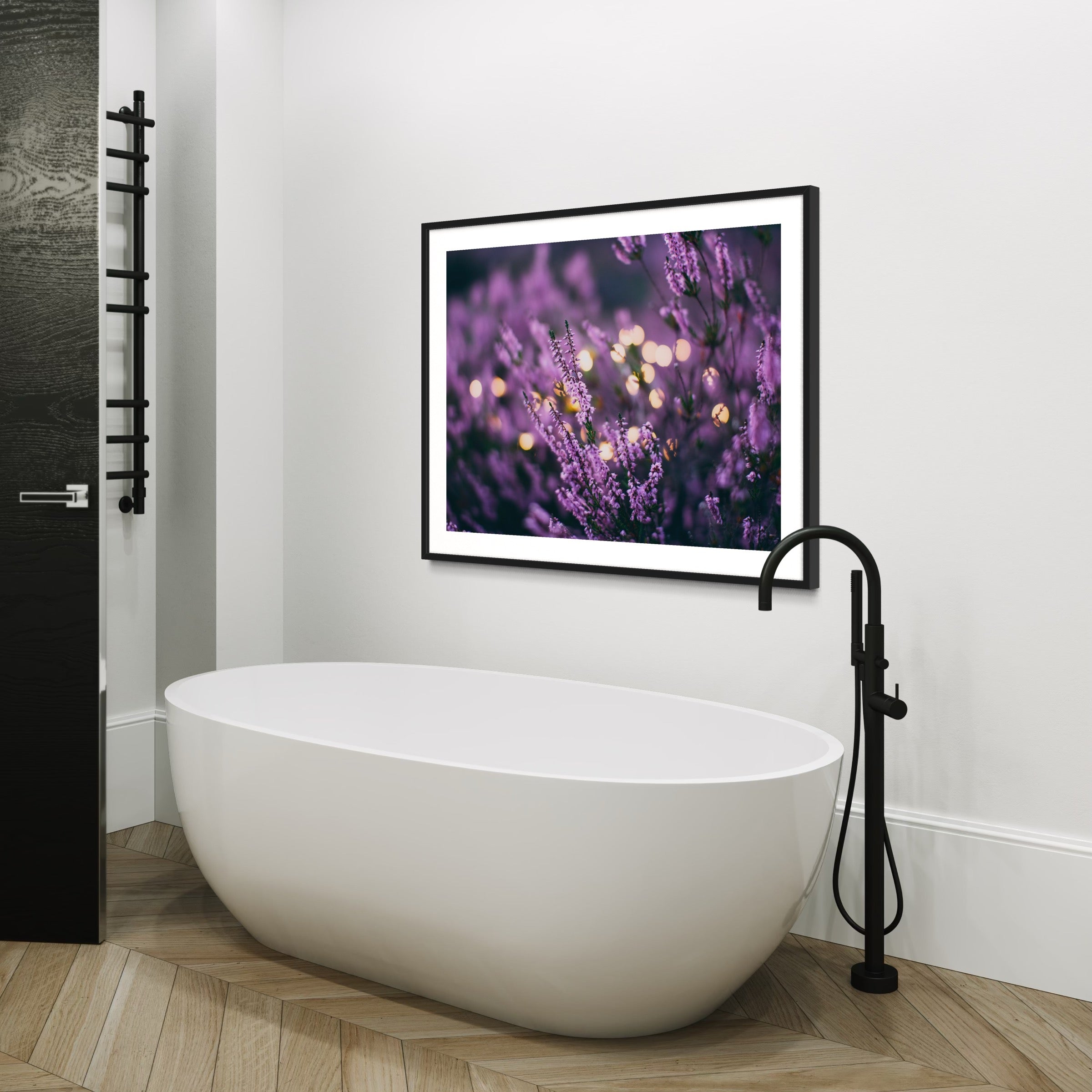 Lavender Dreamscape - Moderno Wall Art Wall Art