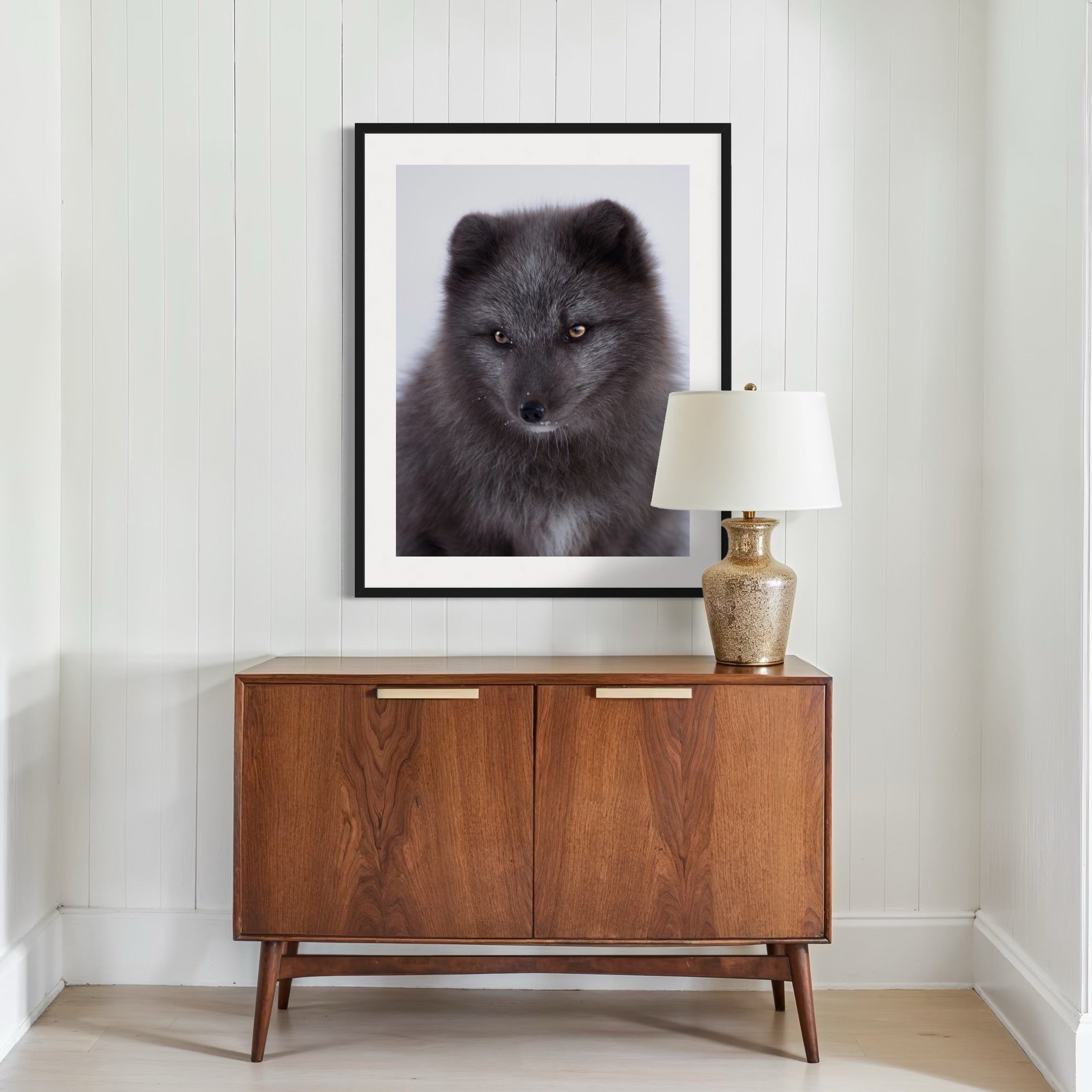 Frostbound Beauty - Moderno Wall Art Wall Art