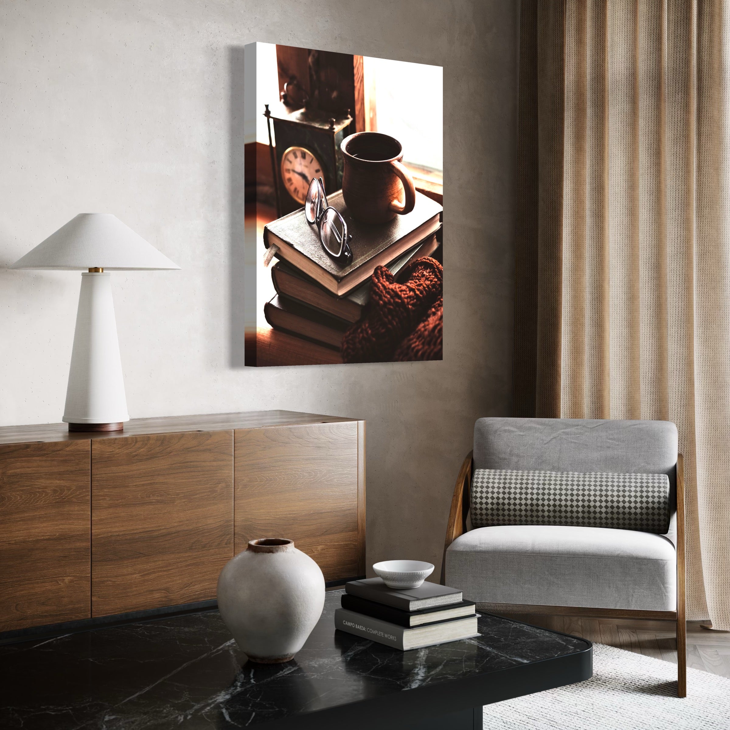 Cozy Autumn Day - Moderno Wall Art Wall Art