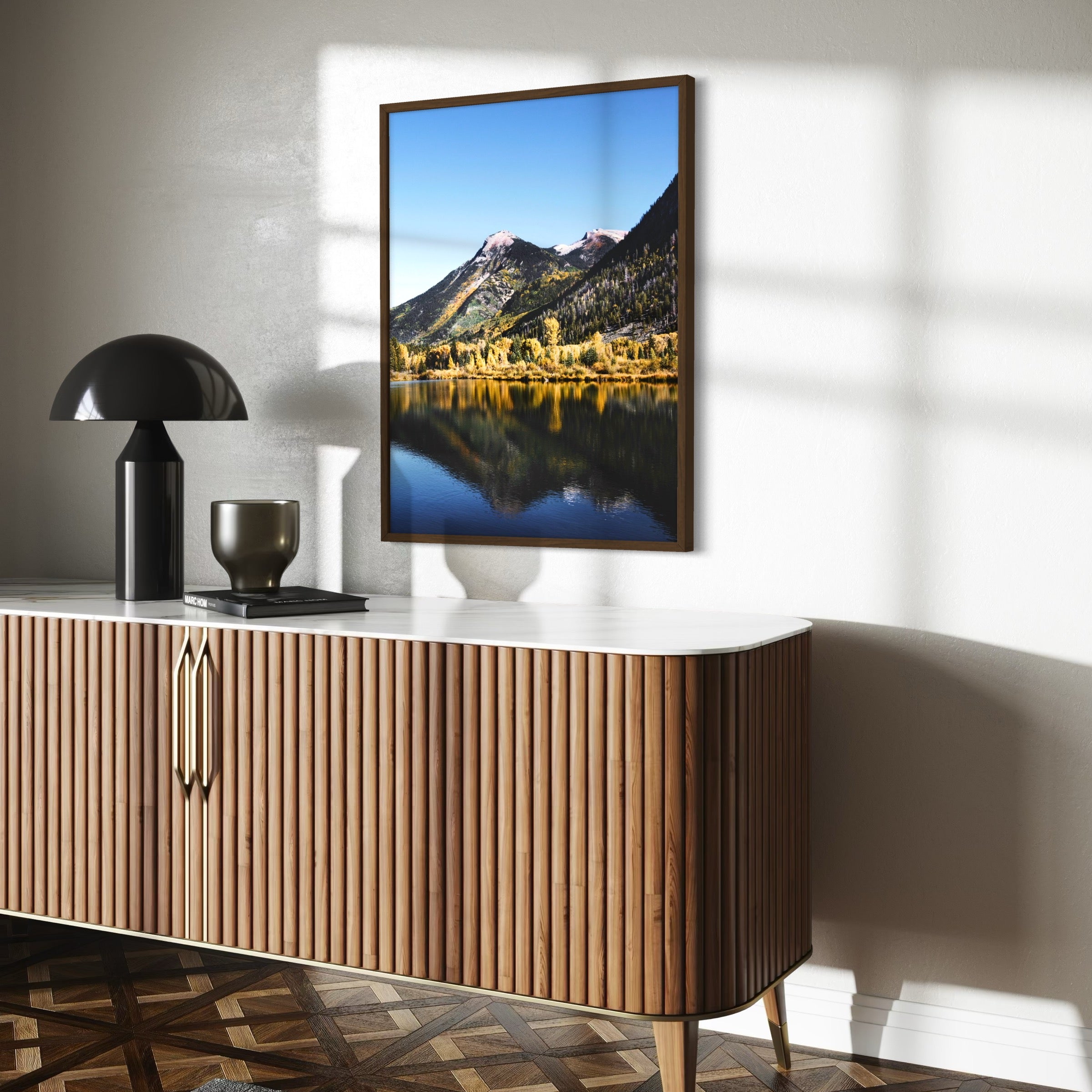 Alpine Lake - Moderno Wall Art Wall Art