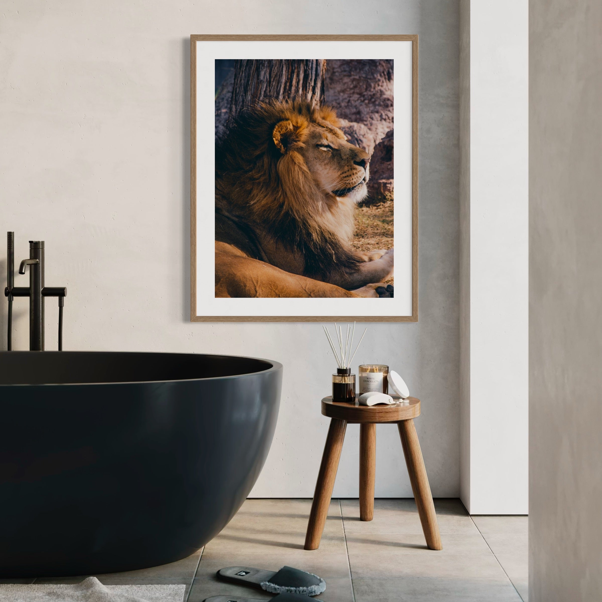 King at Rest - Moderno Wall Art Wall Art