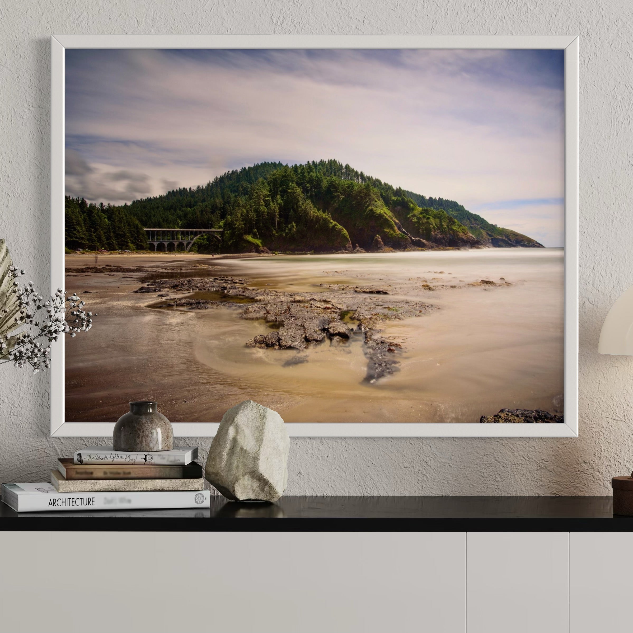 Coastal Stillness - Moderno Wall Art Wall Art