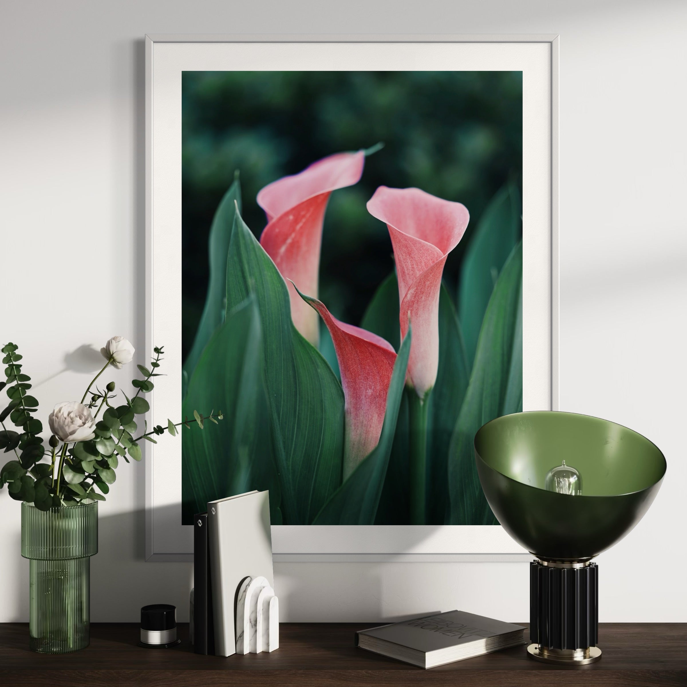 Calla Lily Trio - Moderno Wall Art Wall Art