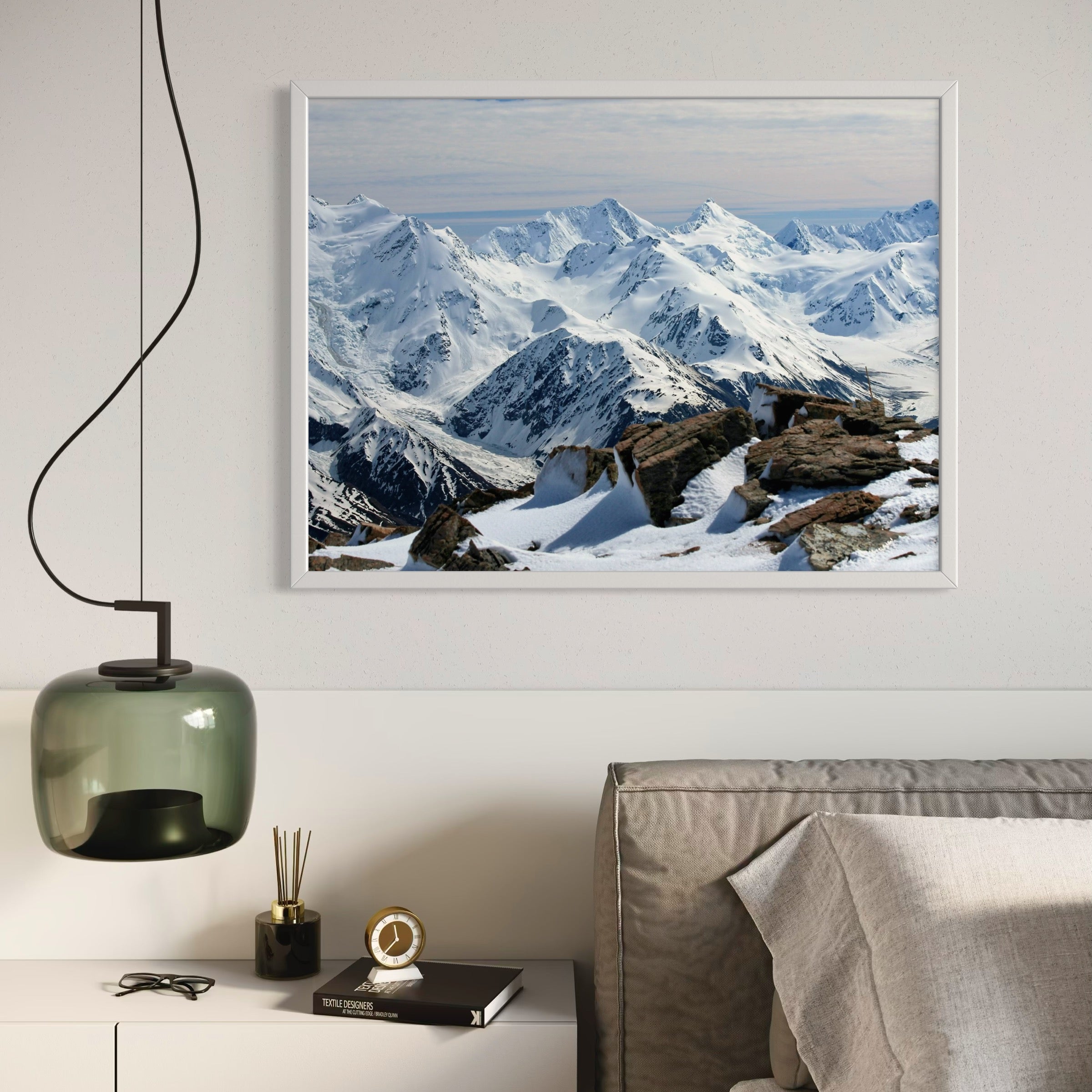 Alpine Ascent - Moderno Wall Art Wall Art