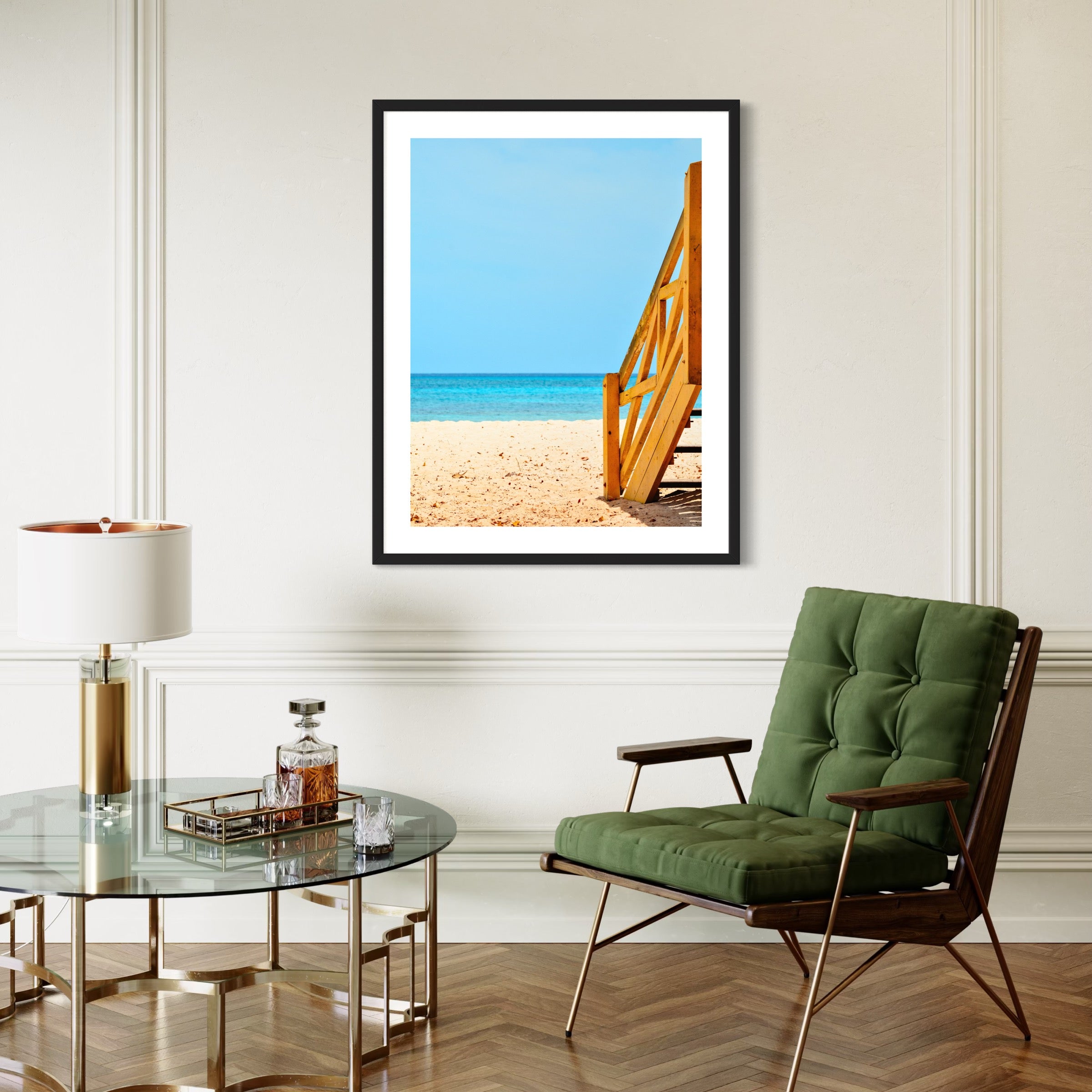Summer Beach Day - Moderno Wall Art Wall Art