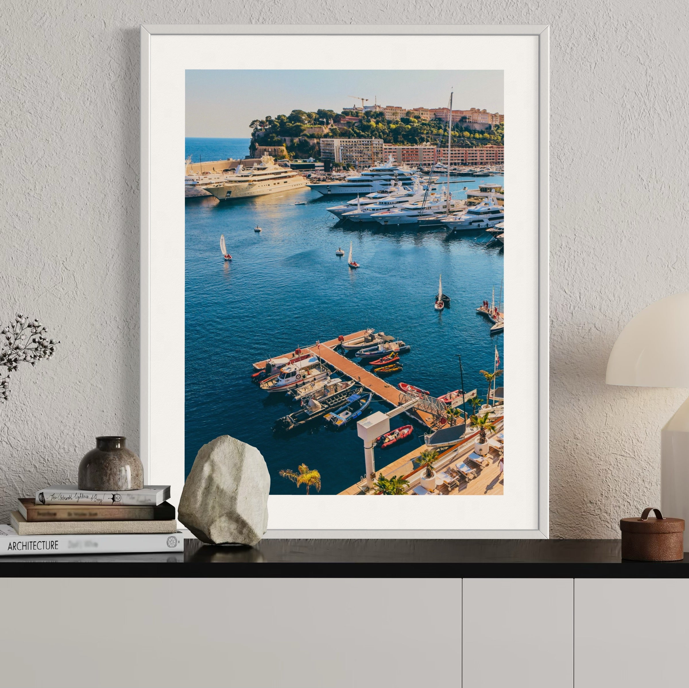 Mediterranean Marina I - Moderno Wall Art Wall Art