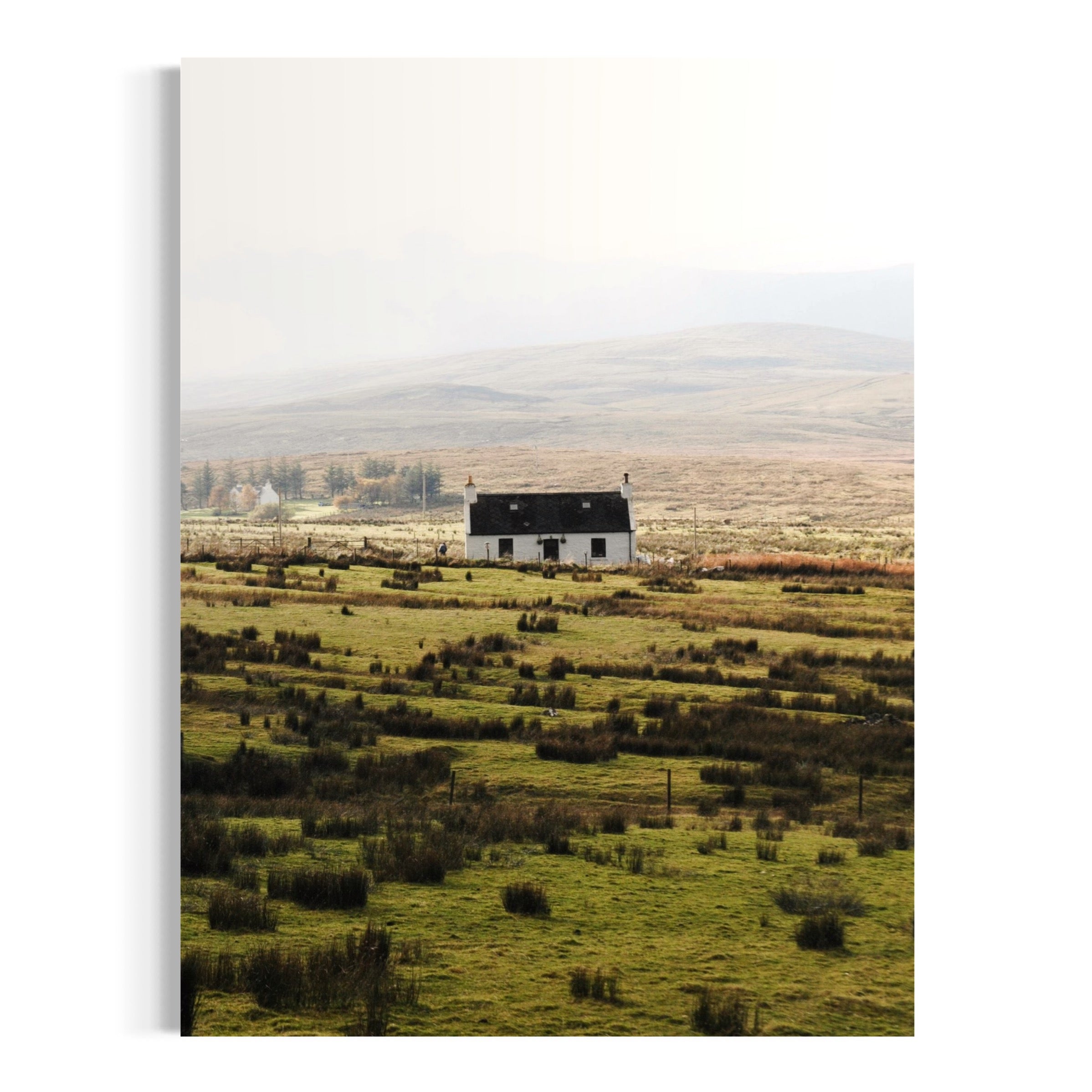 House on Misty Plains - Moderno Wall Art Wall Art