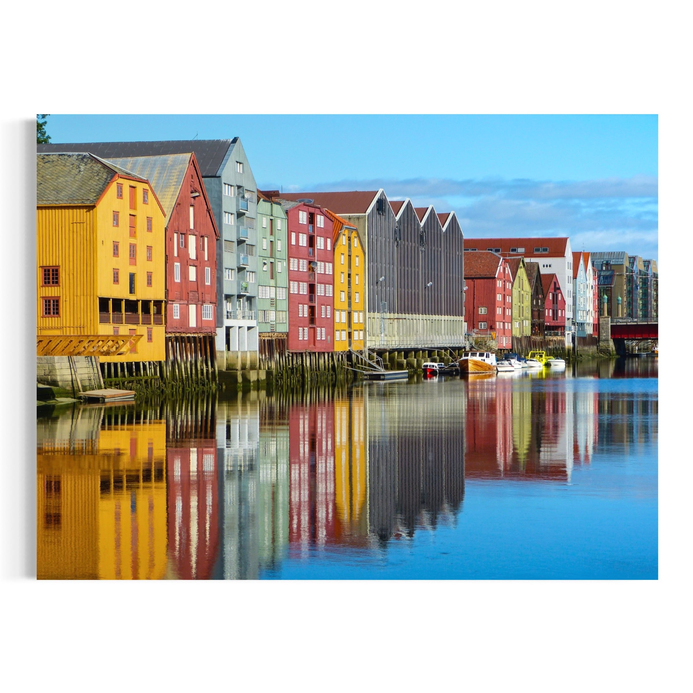 Nidelva Reflections - Moderno Wall Art Wall Art