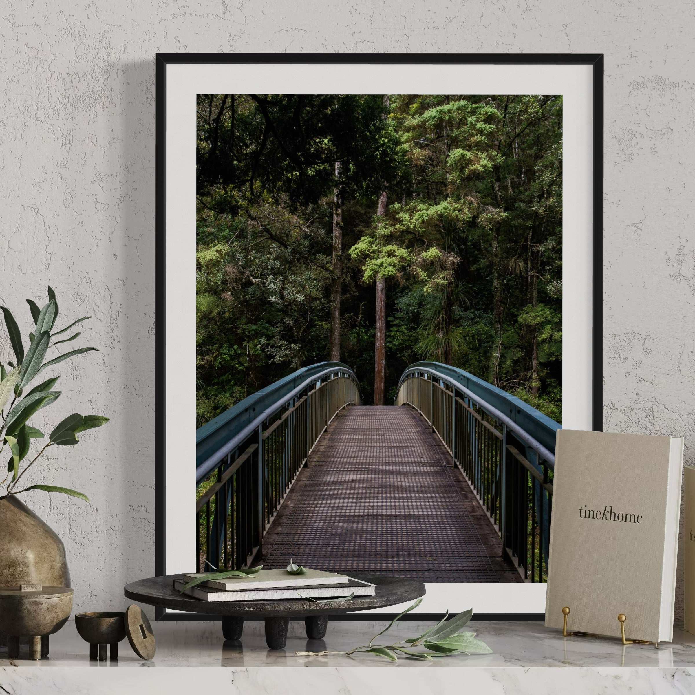 Whangarei Falls Walkway - Moderno Wall Art Wall Art