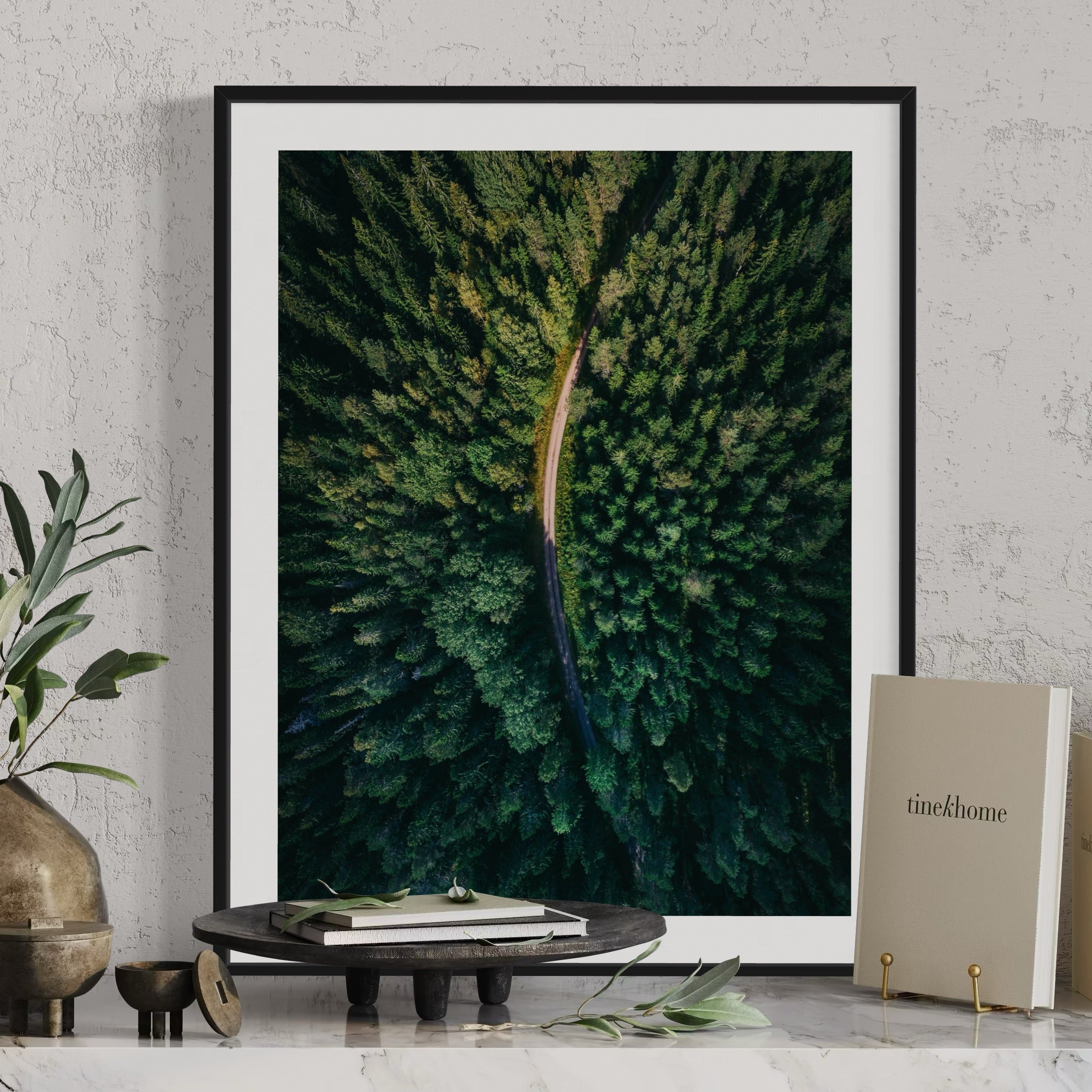 Forest From Above - Moderno Wall Art Wall Art
