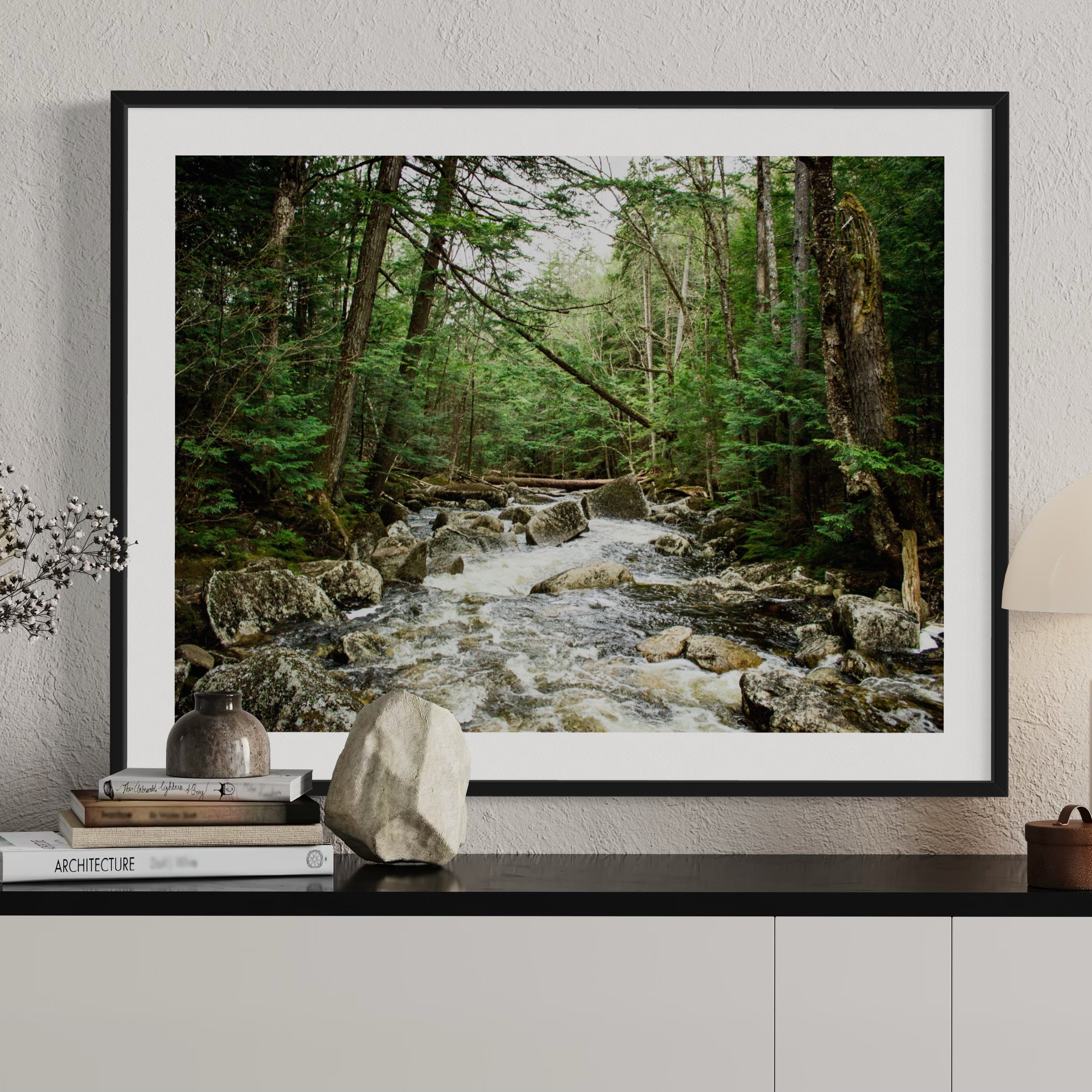 Babbling Brook - Moderno Wall Art Wall Art