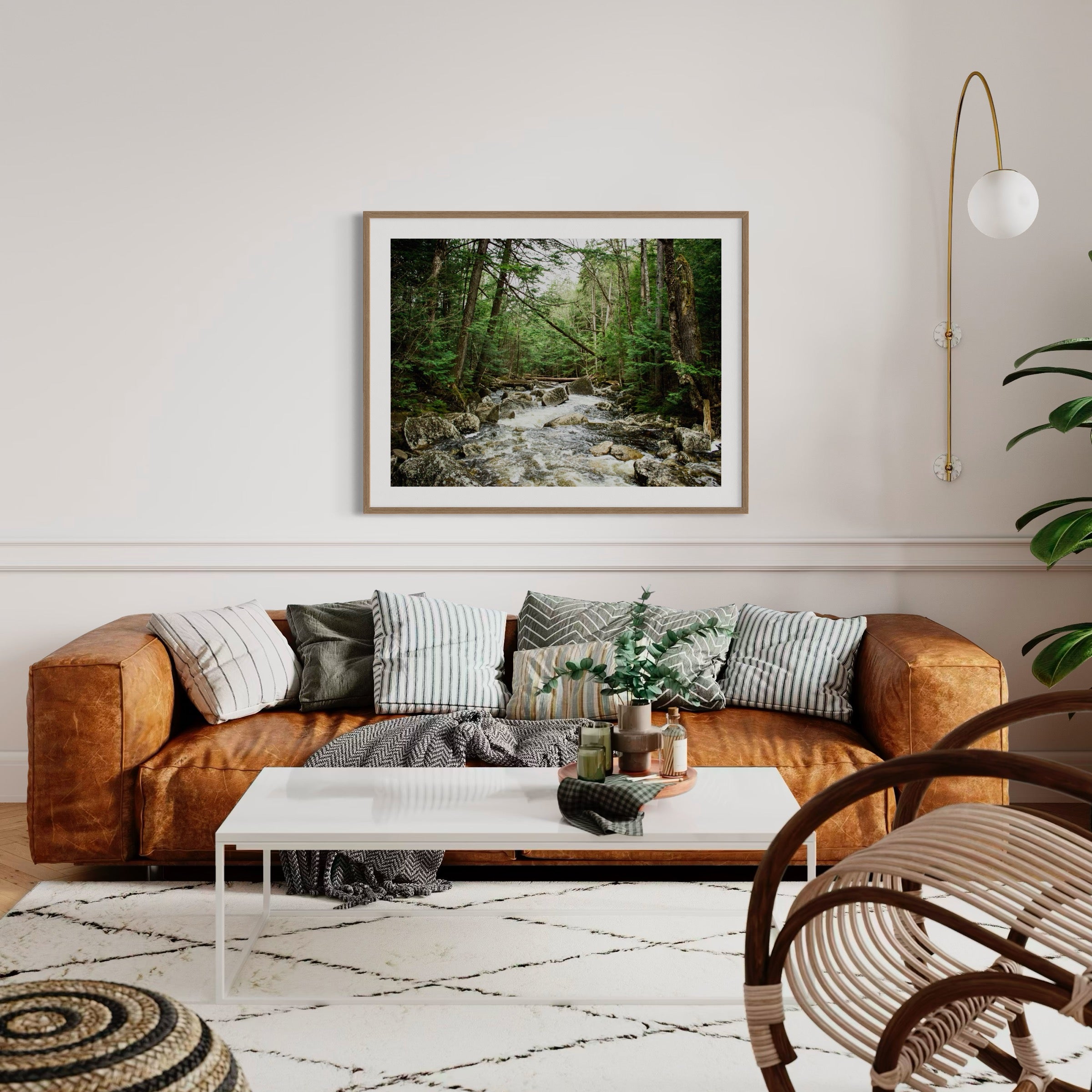 Babbling Brook - Moderno Wall Art Wall Art