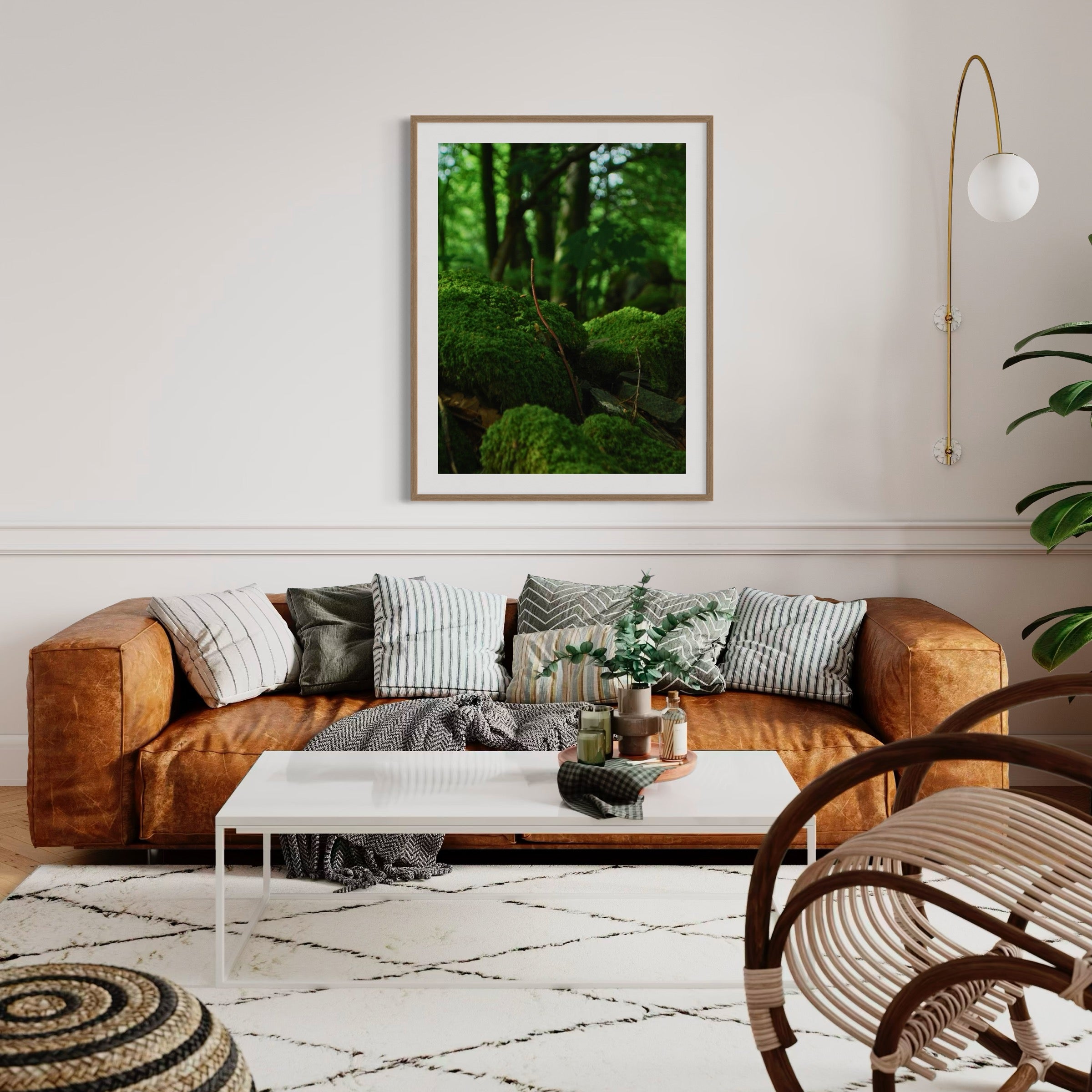 Forest Moss - Moderno Wall Art Wall Art