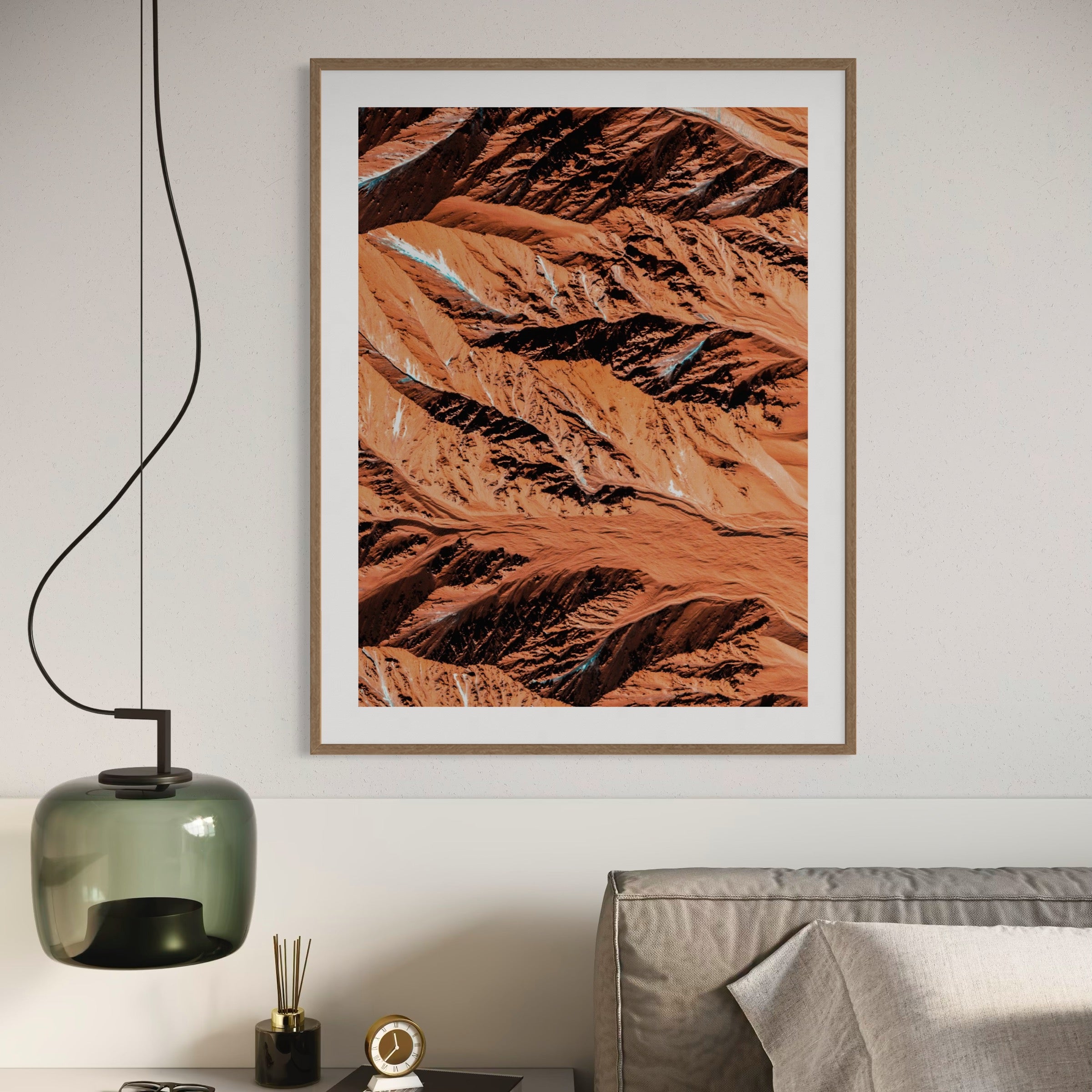 Surface of Mars - Moderno Wall Art Wall Art