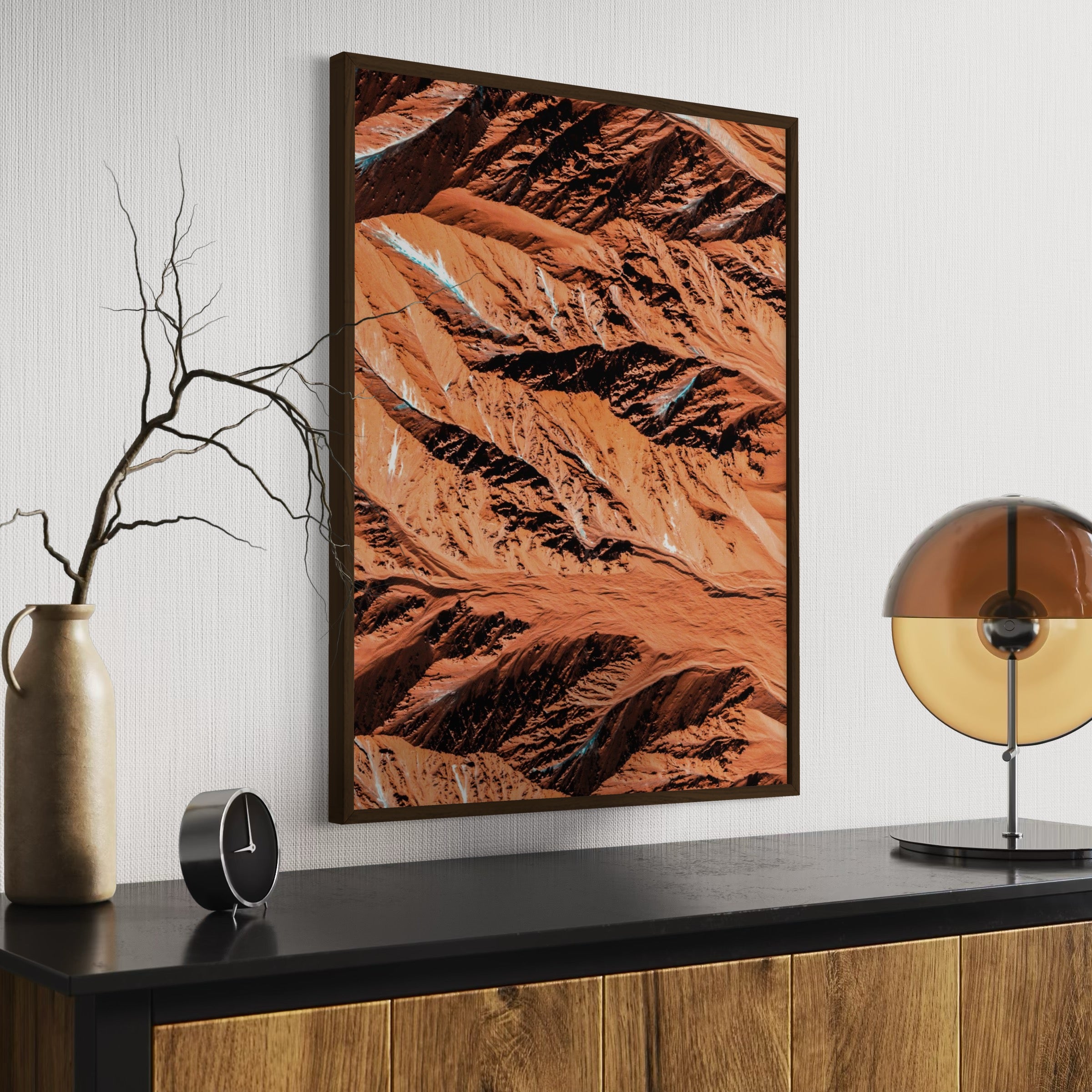 Surface of Mars - Moderno Wall Art Wall Art