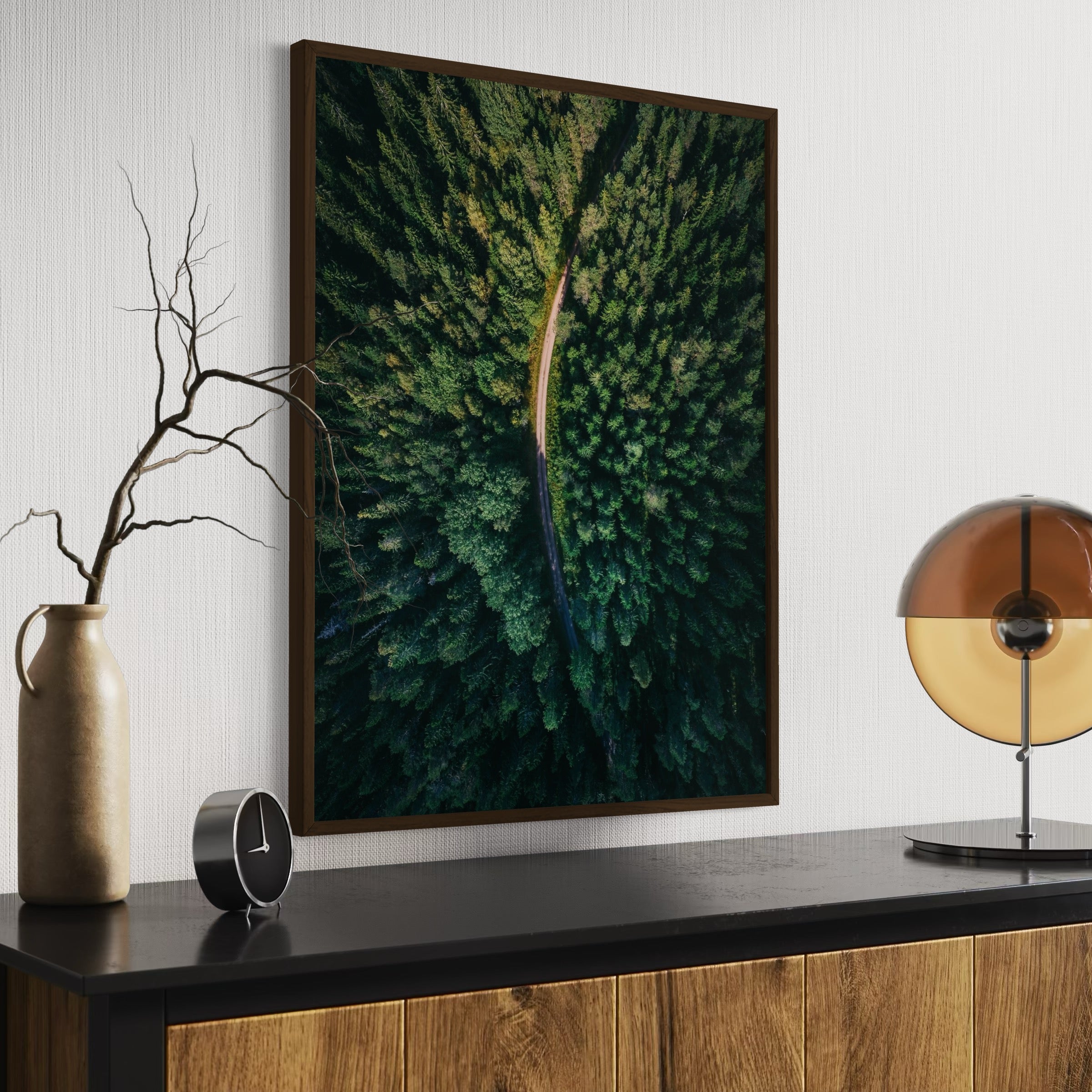 Forest From Above - Moderno Wall Art Wall Art