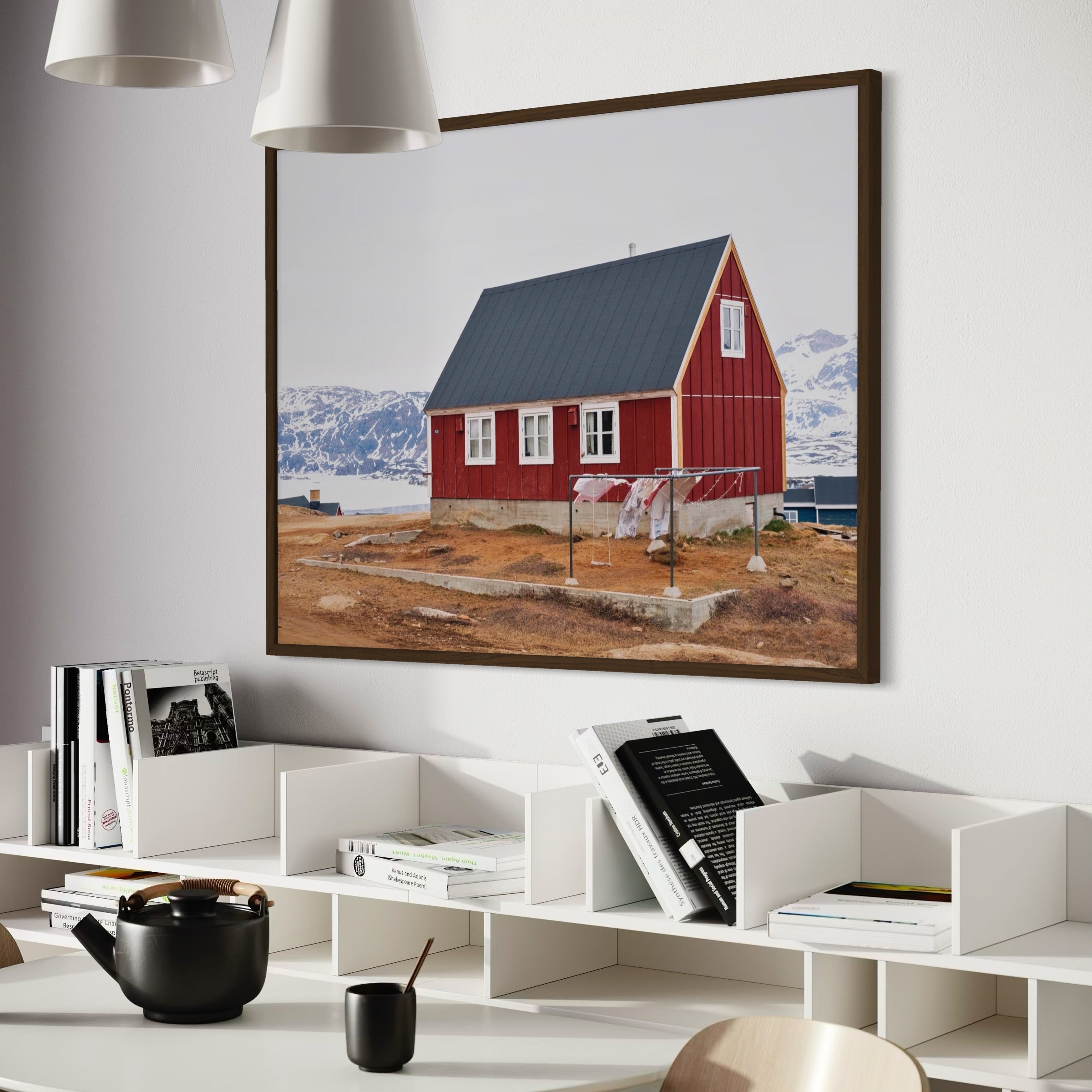Tasiilaq House - Moderno Wall Art Wall Art