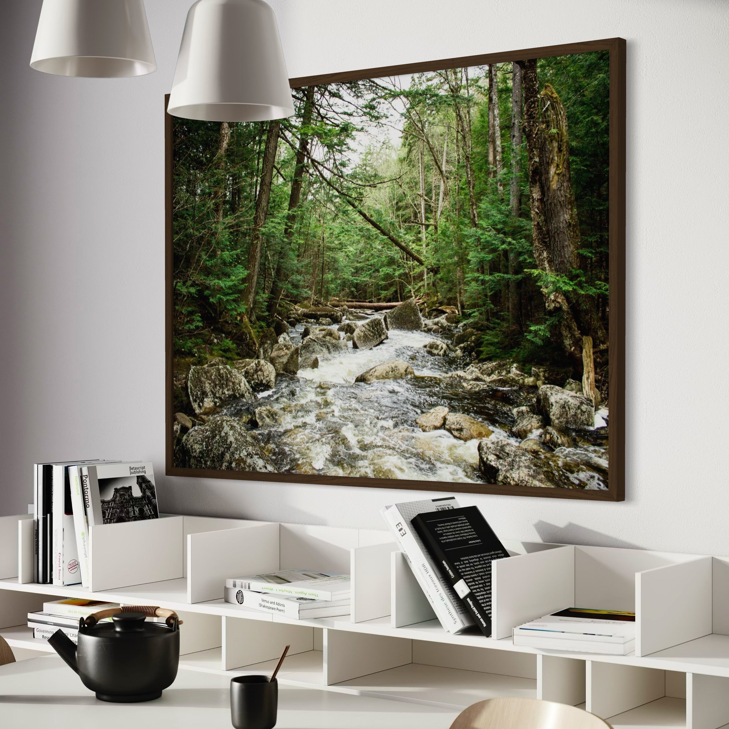 Babbling Brook - Moderno Wall Art Wall Art