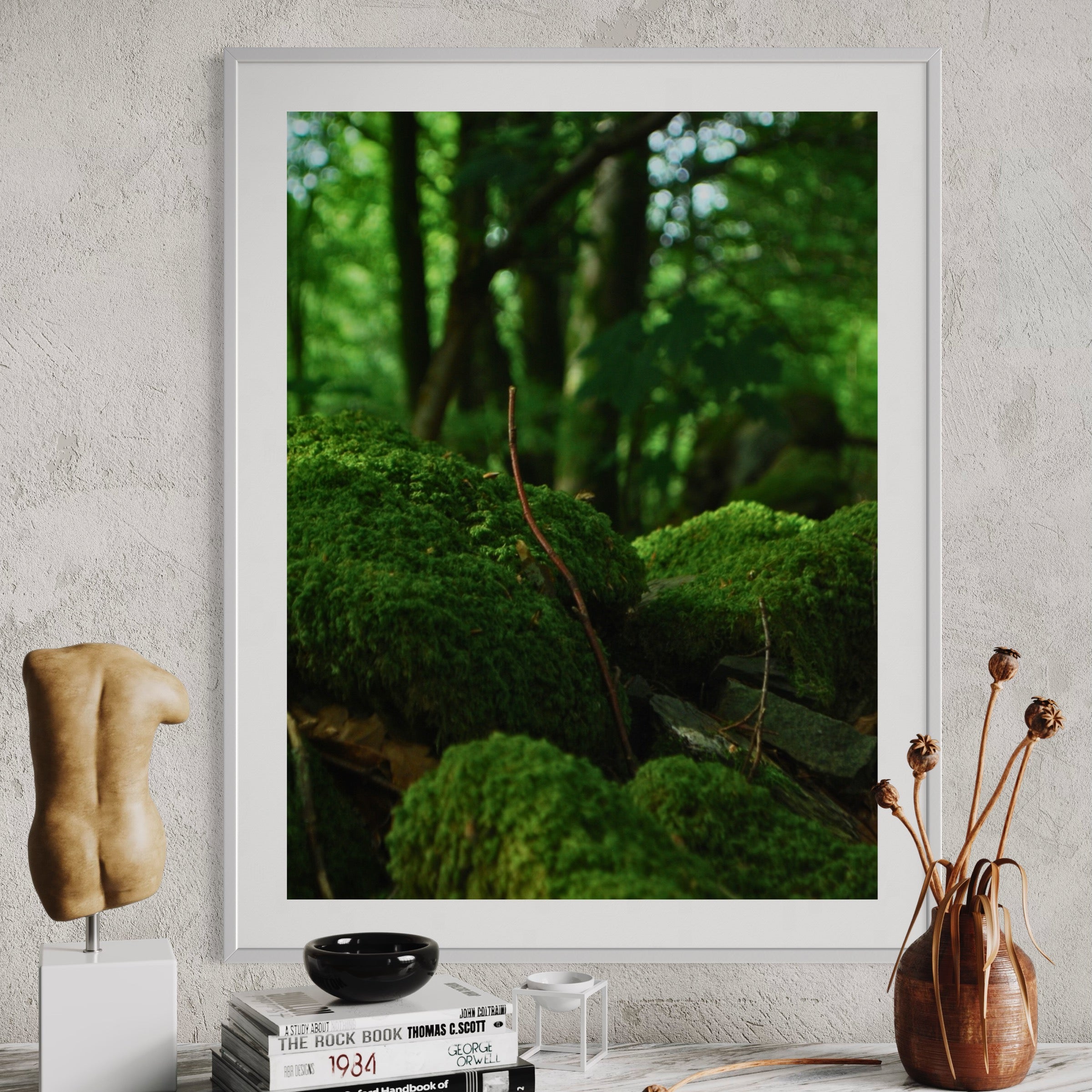 Forest Moss - Moderno Wall Art Wall Art