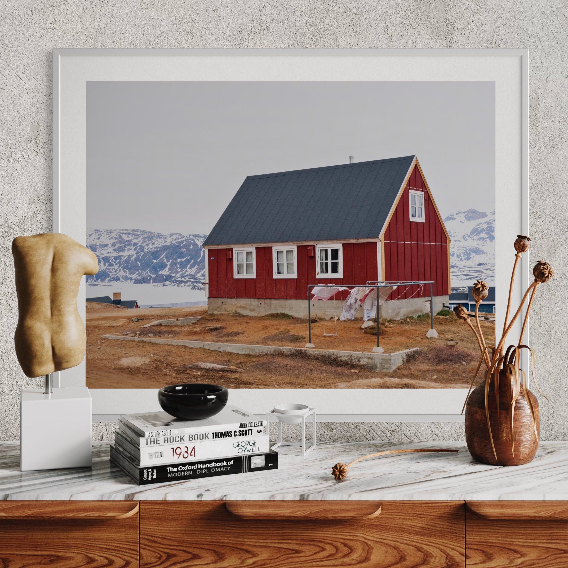 Tasiilaq House - Moderno Wall Art Wall Art